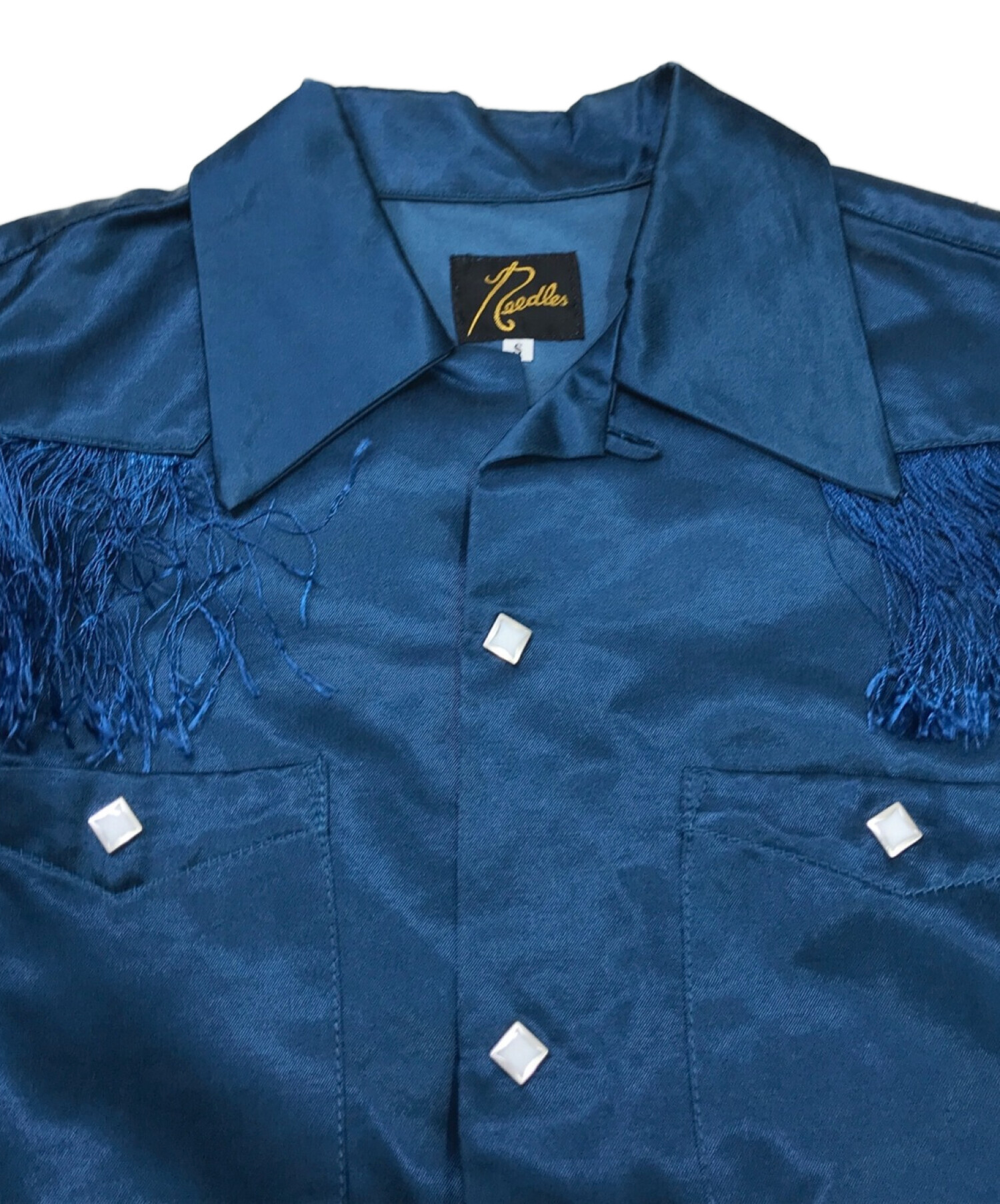 中古・古着通販】Needles (ニードルズ) フリンジカウボーイシャツ 