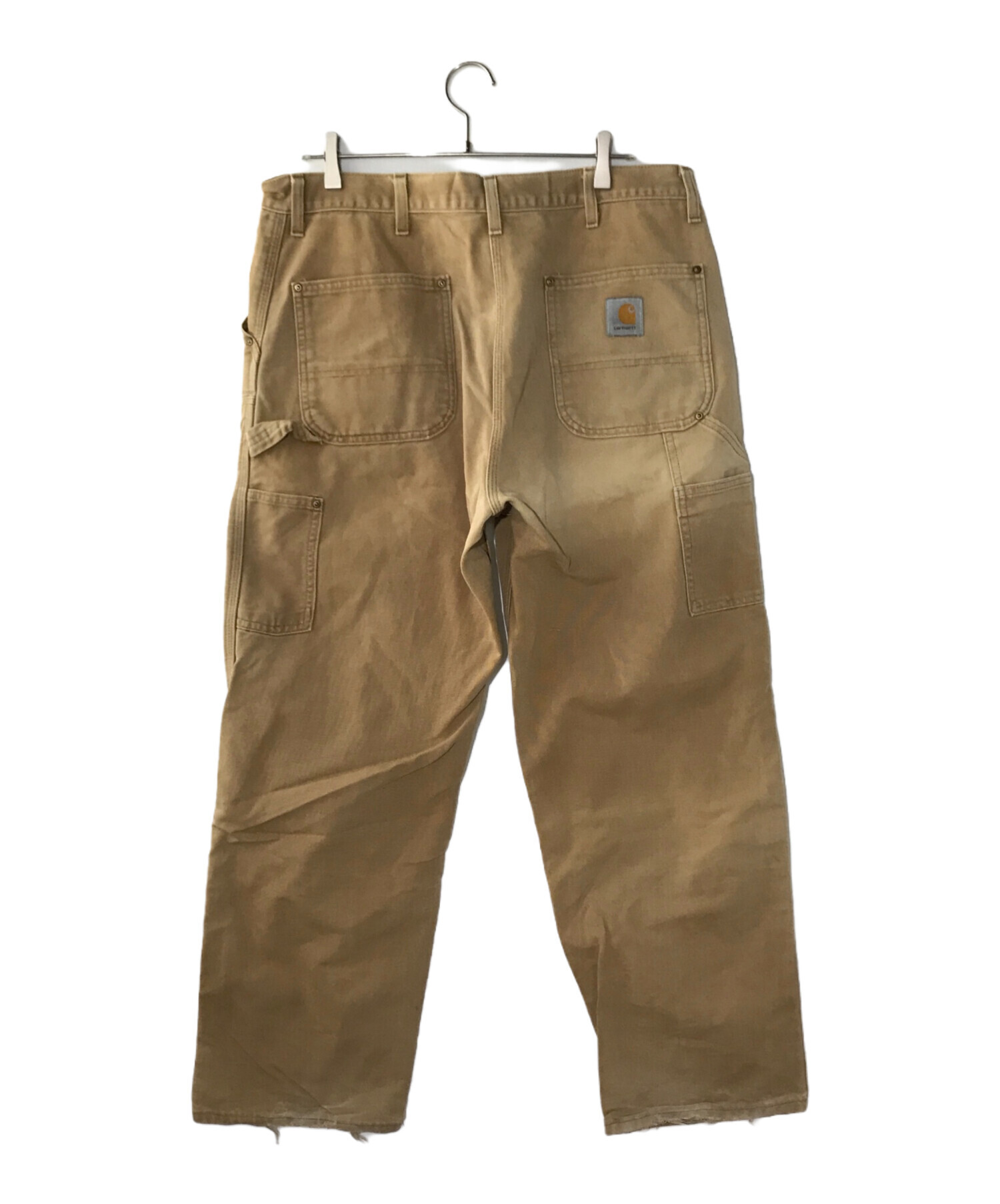 中古・古着通販】CarHartt (カーハート) ダブルニーパンツ ブラウン 