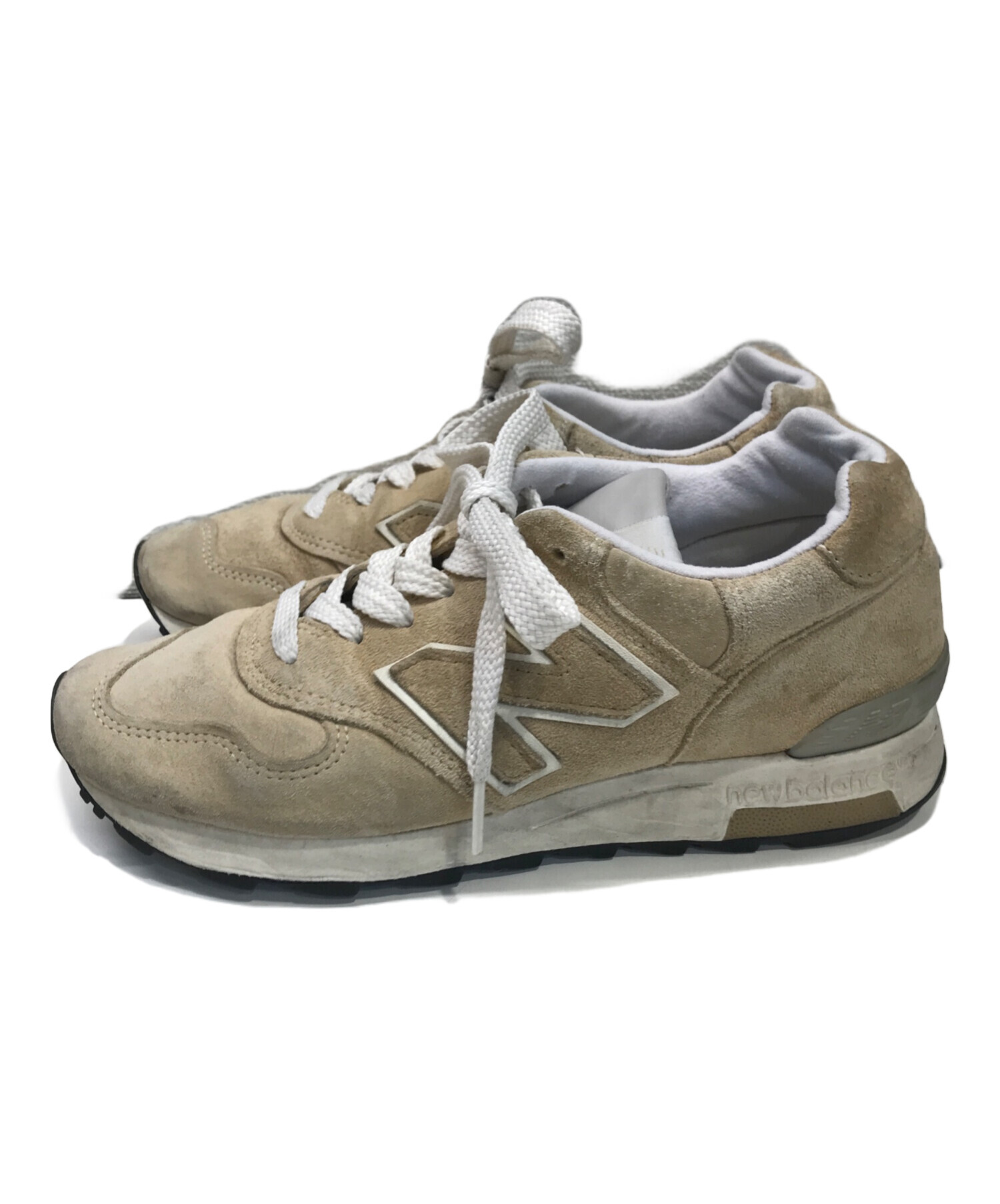 中古・古着通販】NEW BALANCE (ニューバランス) スニーカー ベージュ  