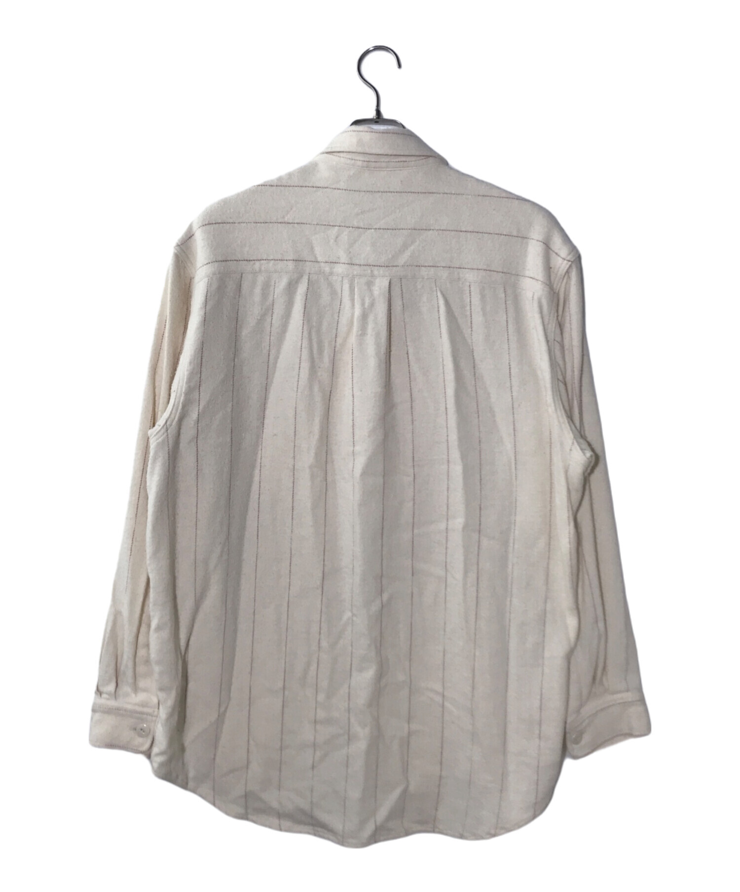 kaval カヴァル／simple stitched shirt けだるい (dnavy)