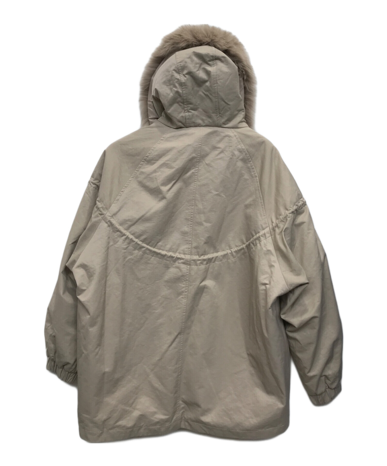 中古・古着通販】FENNEL (フェンネル) フォックスファーモッズコート 