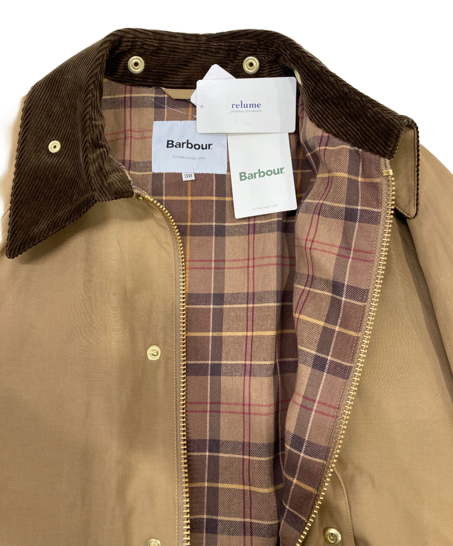 中古・古着通販】Barbour (バブアー) JOURNAL STANDARD relume 