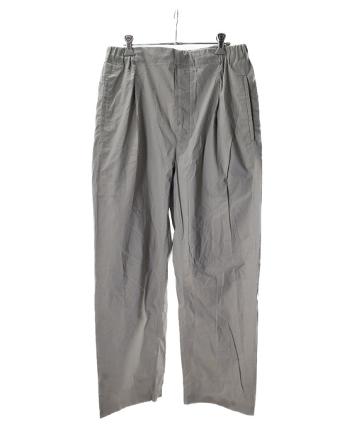 中古・古着通販】LEMAIRE (ルメール) PLEATED DRAWSTRING PANTS グレー