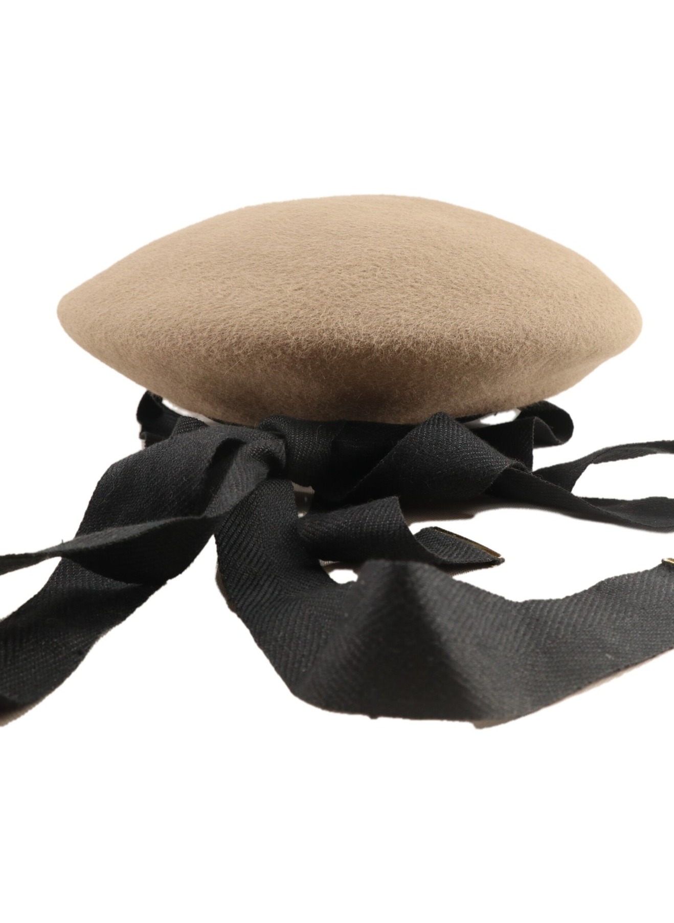 shinonagumo (シノナグモ) Charlotte ベレー帽 ベージュ サイズ:S