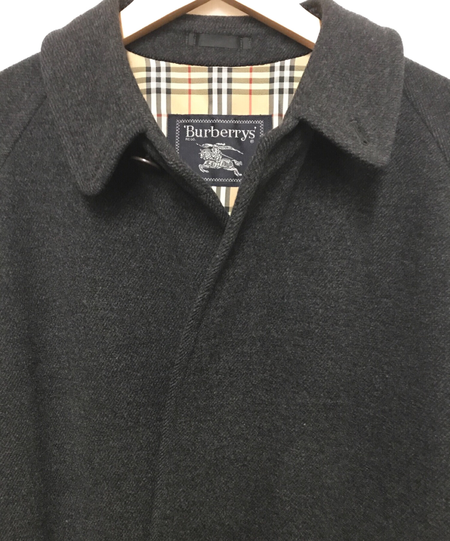 バーバリー BURBERRYS' カシミヤ混 ポンチョ コート 【公式通販】