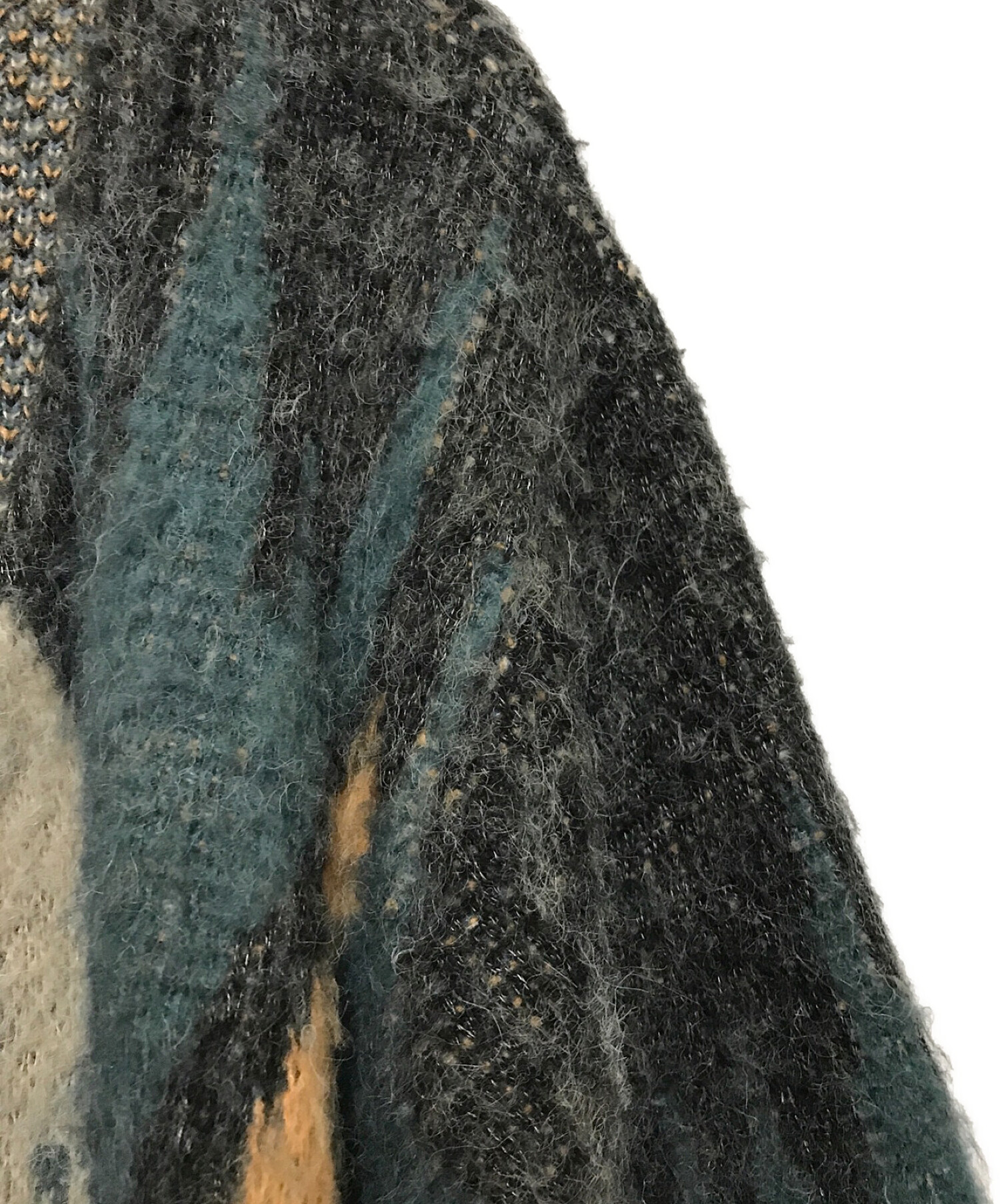 中古・古着通販】TELOPLAN (テーロプラン) Haru Knit Cardigan グレー 