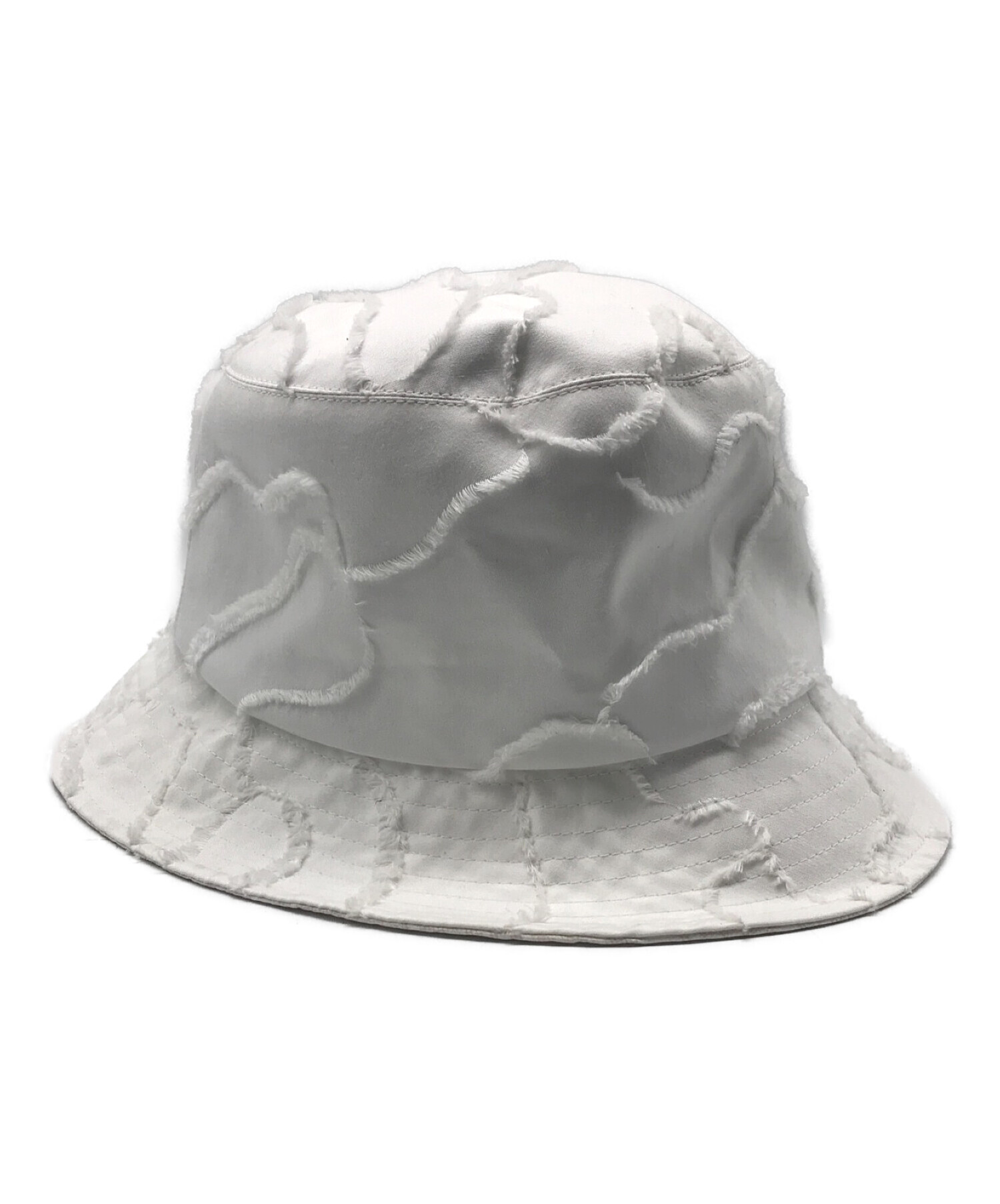 Christian Dior Vintage Trotter Monogram Bucket Hat #58 Polyester