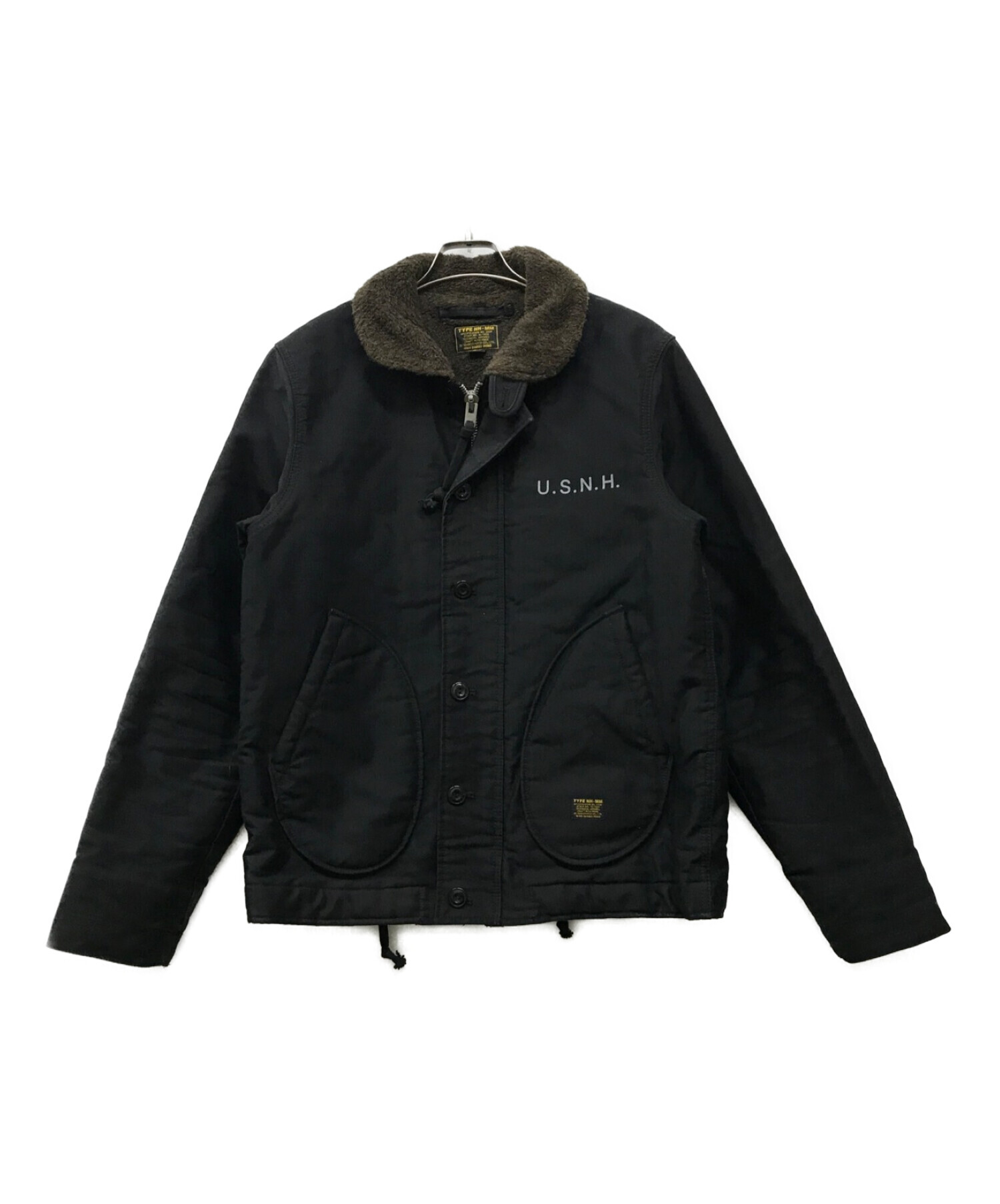 NEIGHBORHOOD (ネイバーフッド) C-JKT N1 デッキジャケット ブラック サイズ:Ⅼ