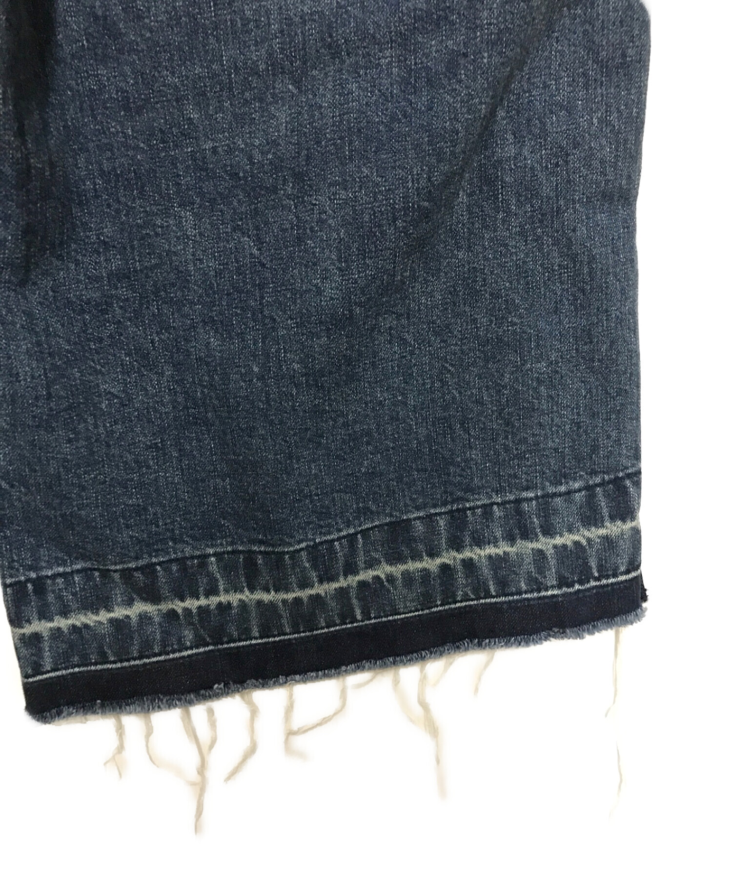 sacai ドッキングカットオフデニム