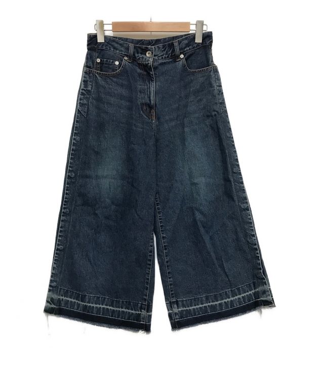 中古・古着通販】sacai (サカイ) カットオフワイドデニムパンツ  