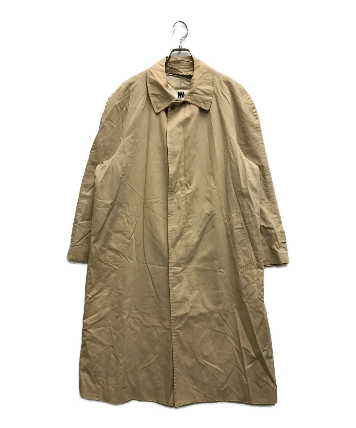 PLEATS PLEASE ISSEY MIYAKEベージュ トレンチコート me ISSEY MIYAKE