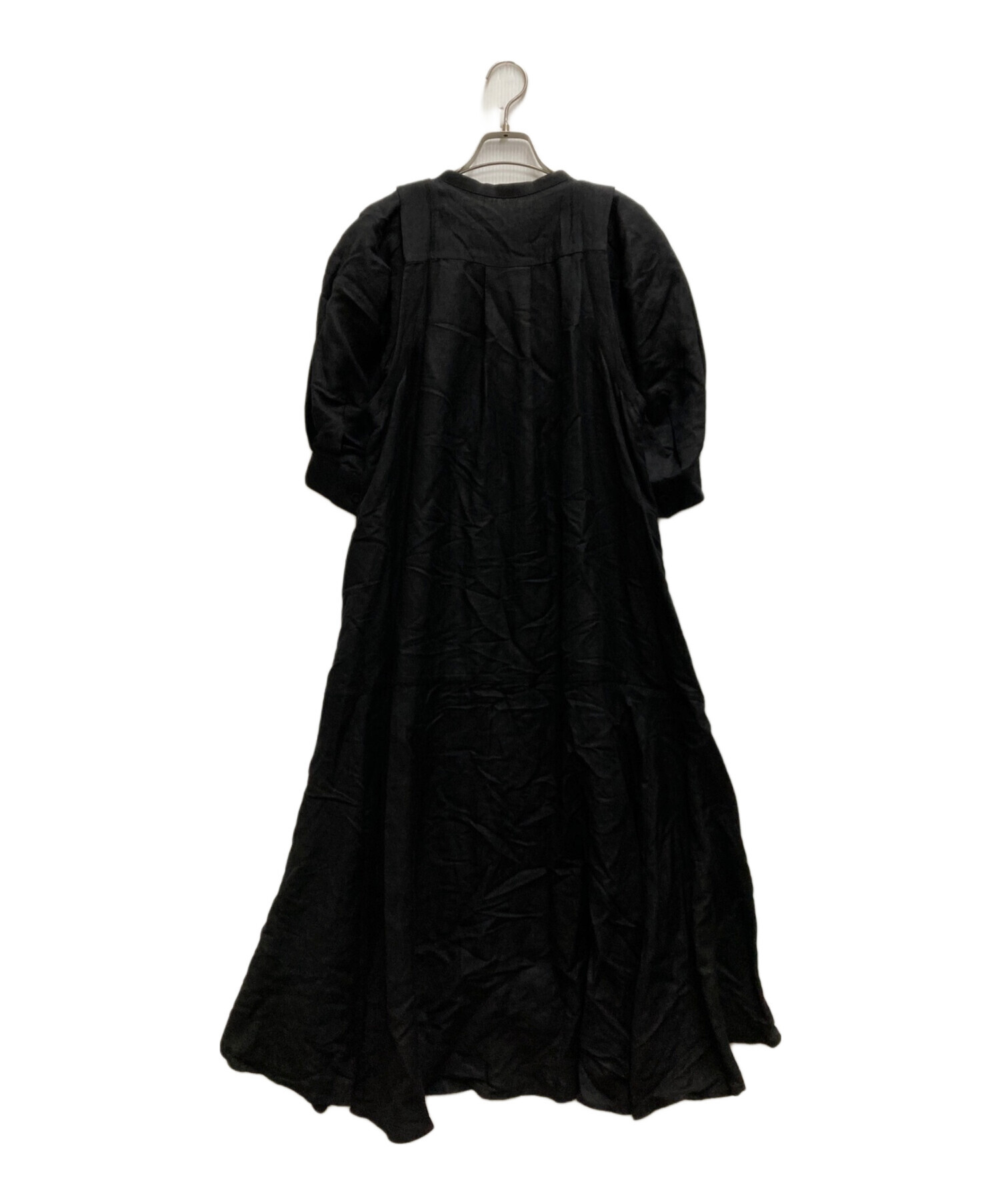 中古・古着通販】Rumche (ラム・シェ) リネンロングワンピース 