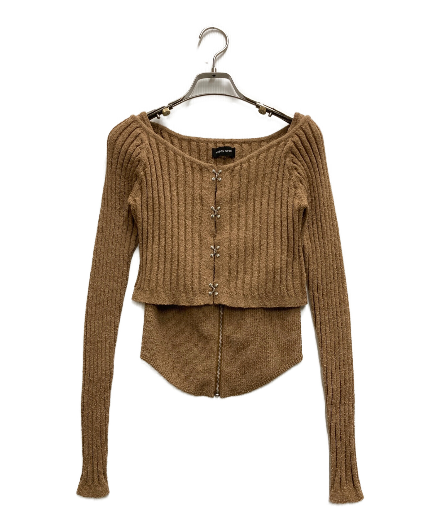 中古・古着通販】MAISON SPECIAL (メゾンスペシャル) Ensemble Knit 