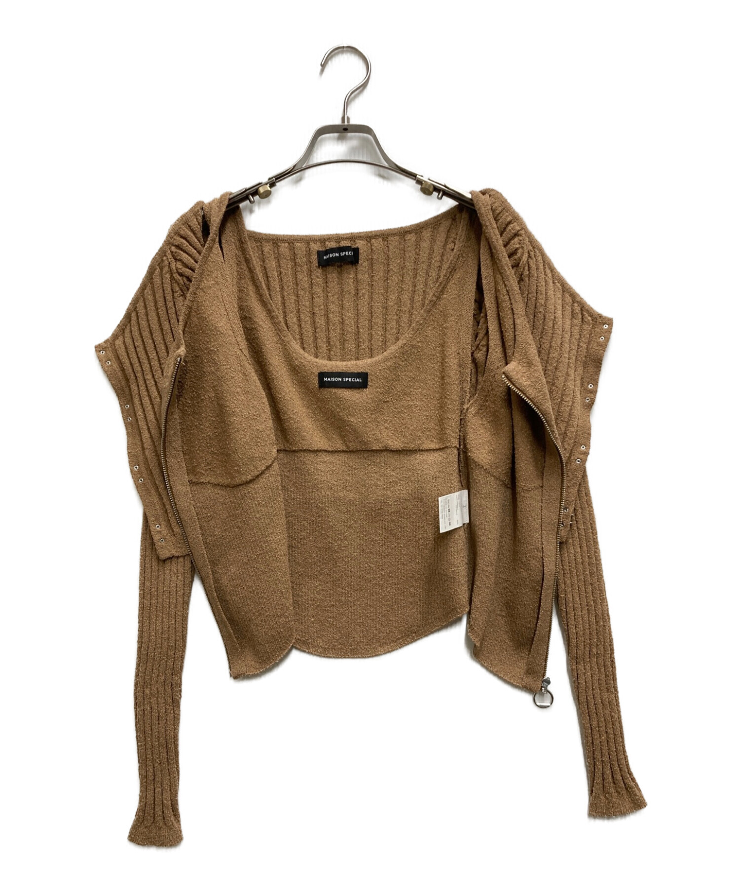 中古・古着通販】MAISON SPECIAL (メゾンスペシャル) Ensemble Knit 