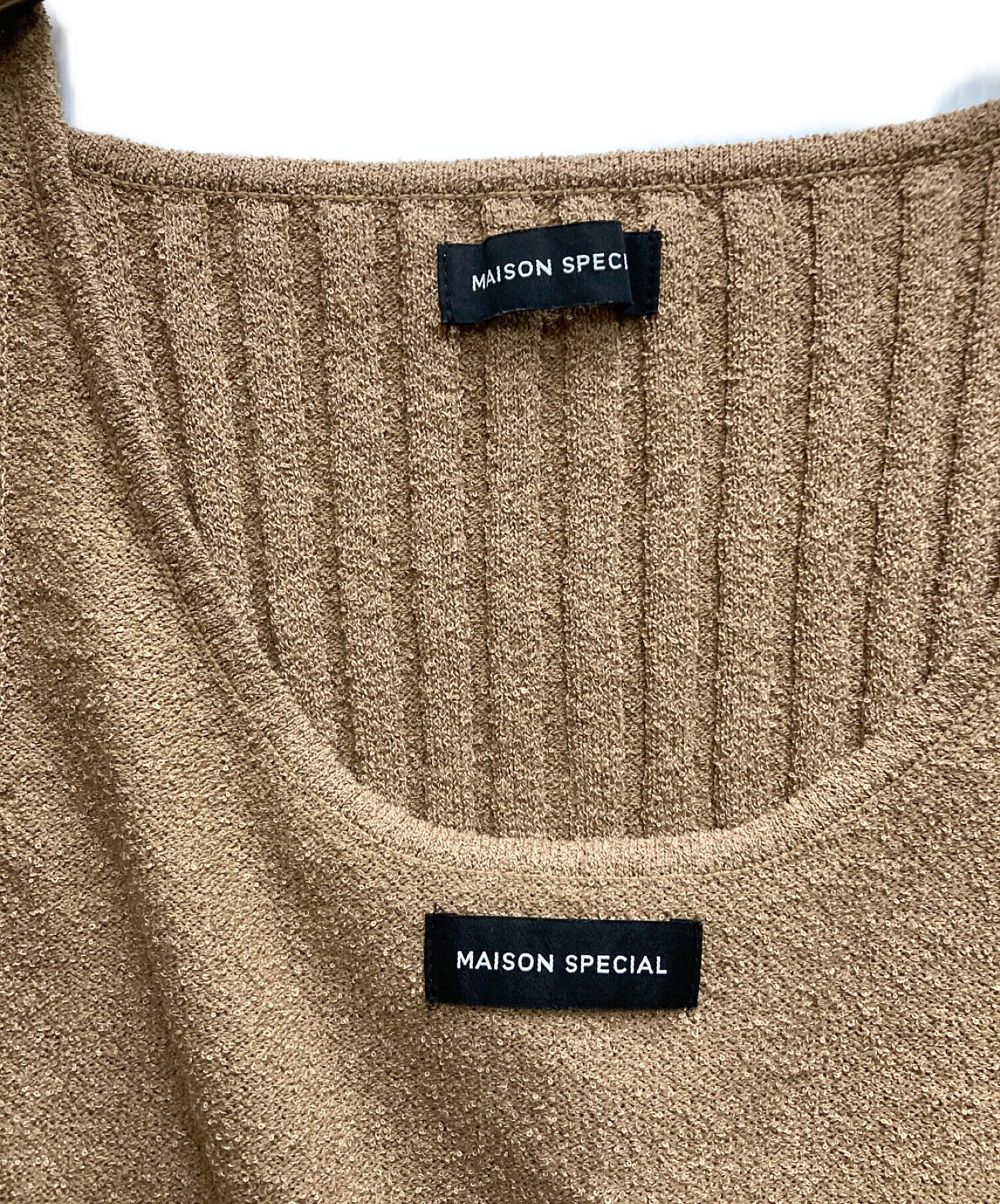 中古・古着通販】MAISON SPECIAL (メゾンスペシャル) Ensemble Knit 