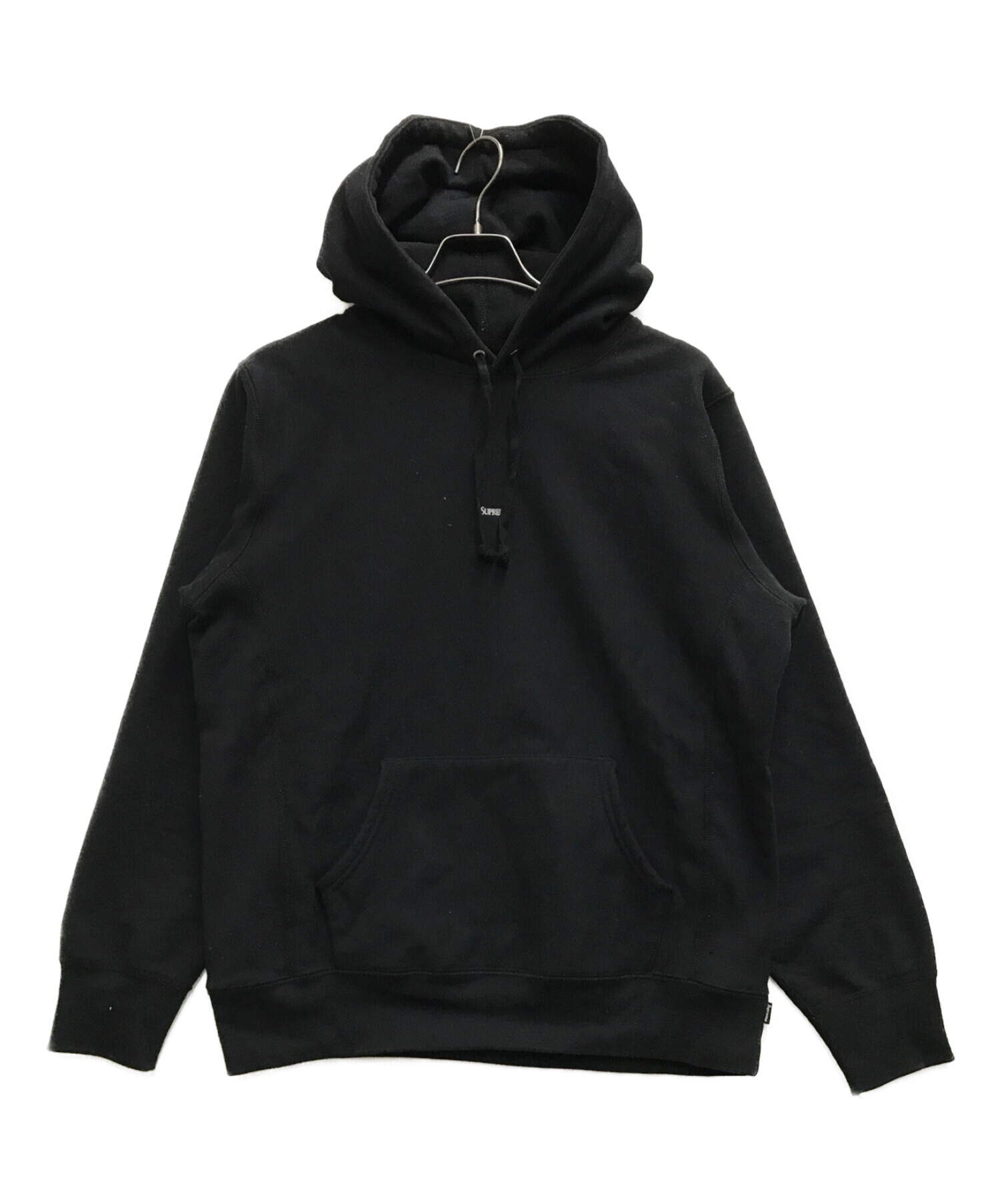 【S】Supreme Micro Logo Hooded Sweatshirt