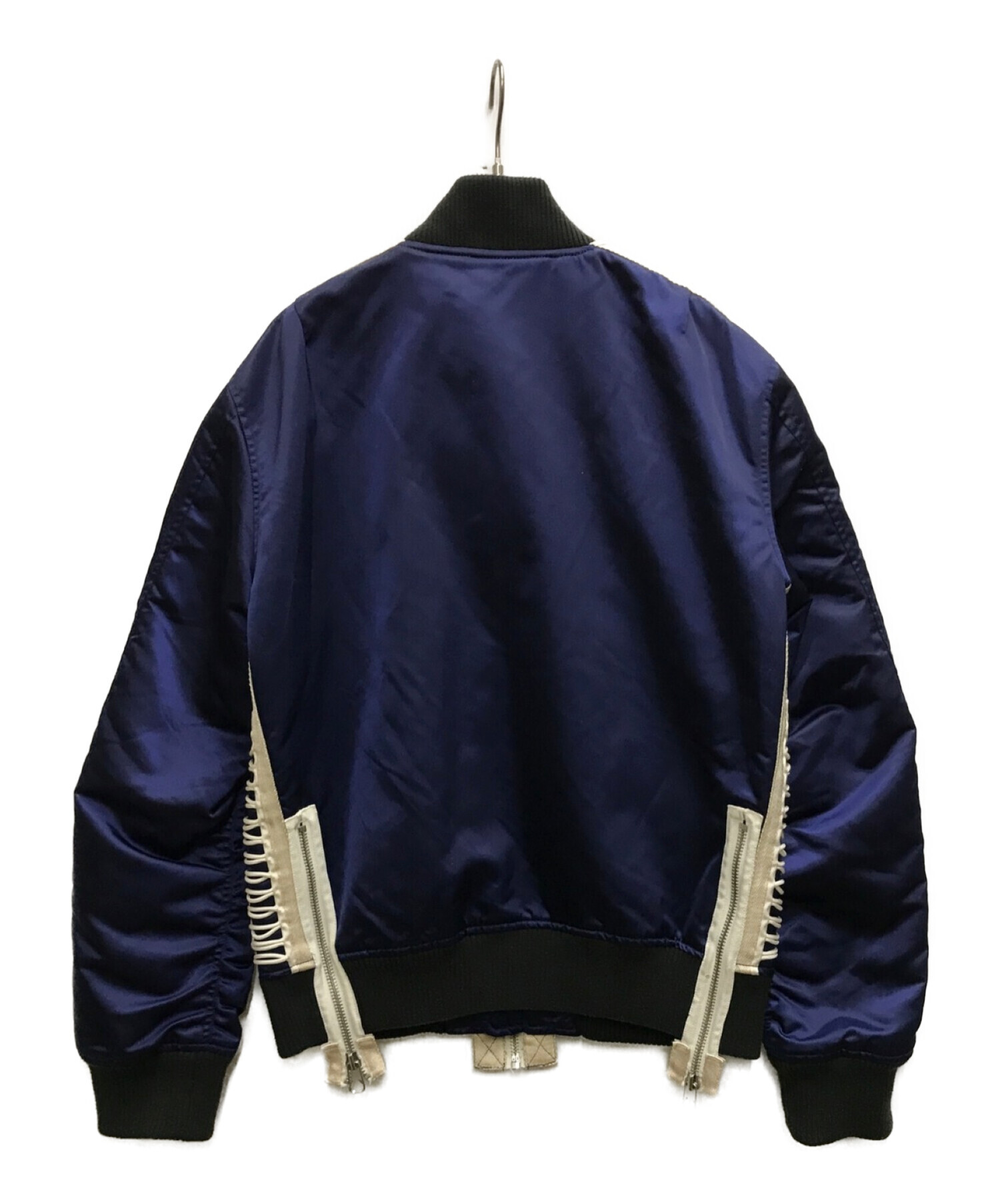 中古・古着通販】DIESEL (ディーゼル) レースアップボンバージャケット 
