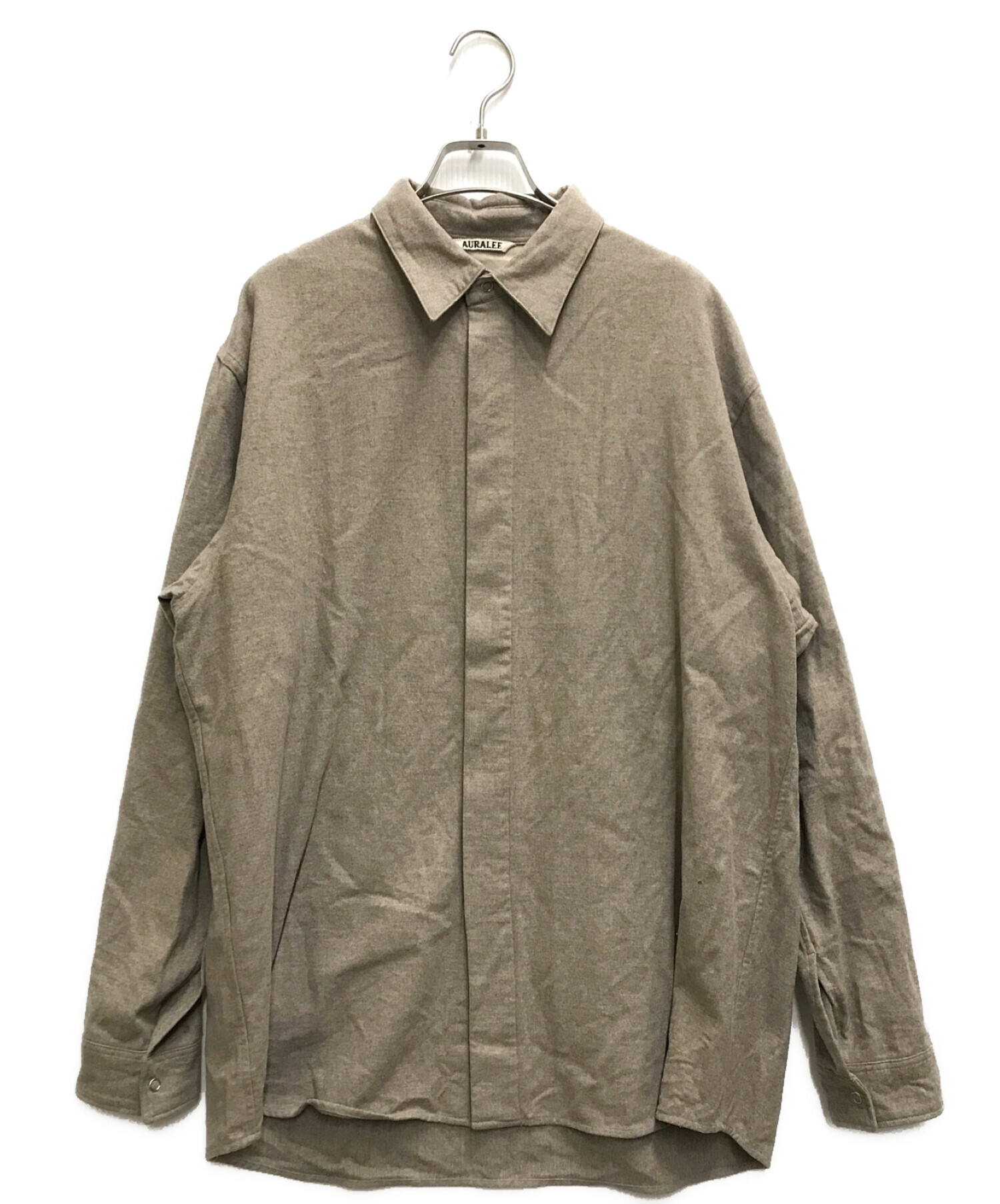 中古・古着通販】AURALEE (オーラリー) WOOL FULLING FLANNEL CLOTH  