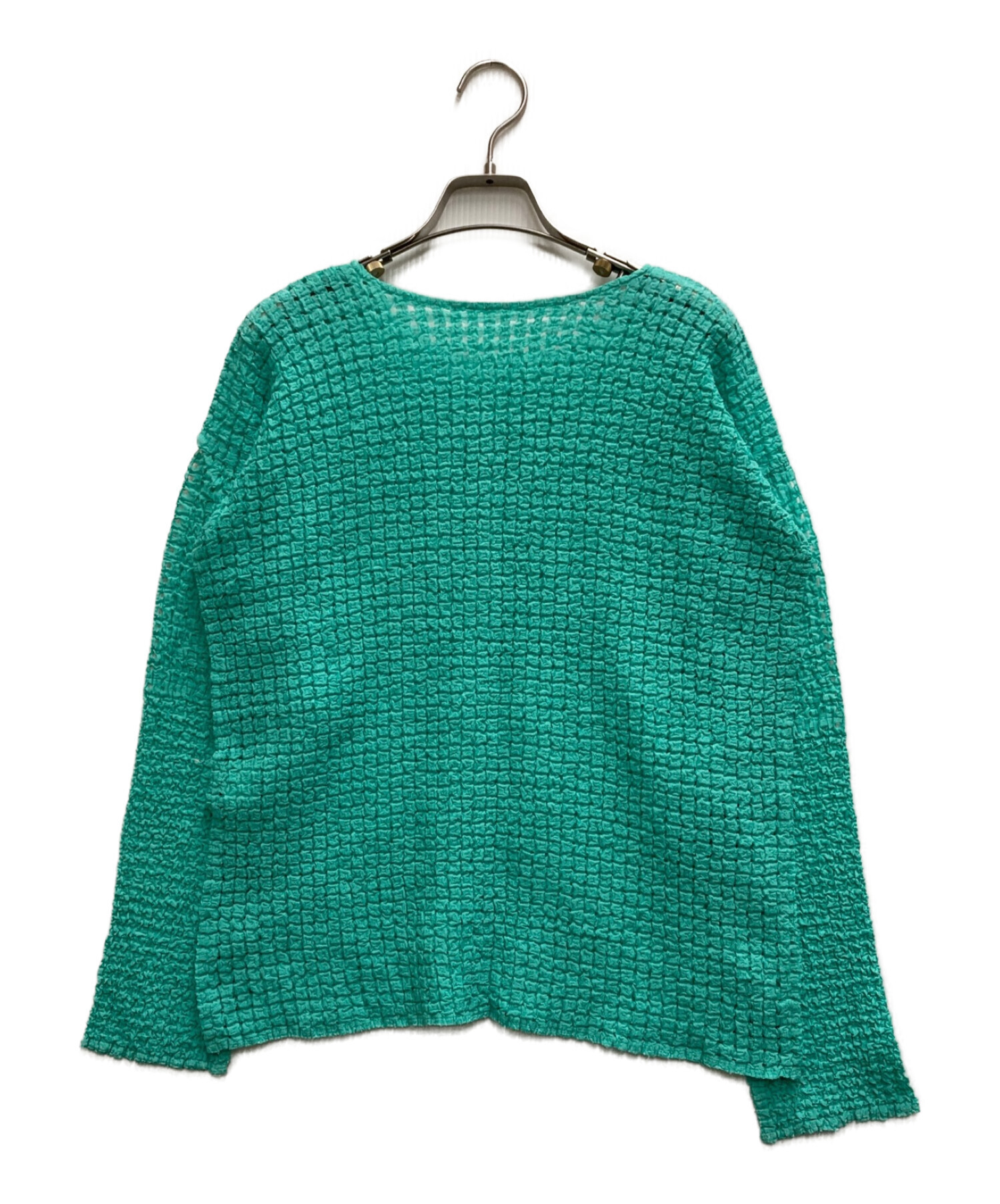 中古・古着通販】ISSEY MIYAKE (イッセイミヤケ) メッシュプリーツ 