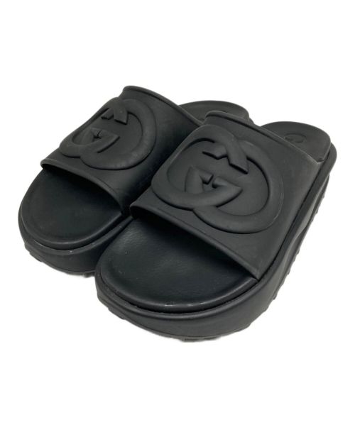 中古・古着通販】GUCCI (グッチ) インターロッキングGスライドサンダル 