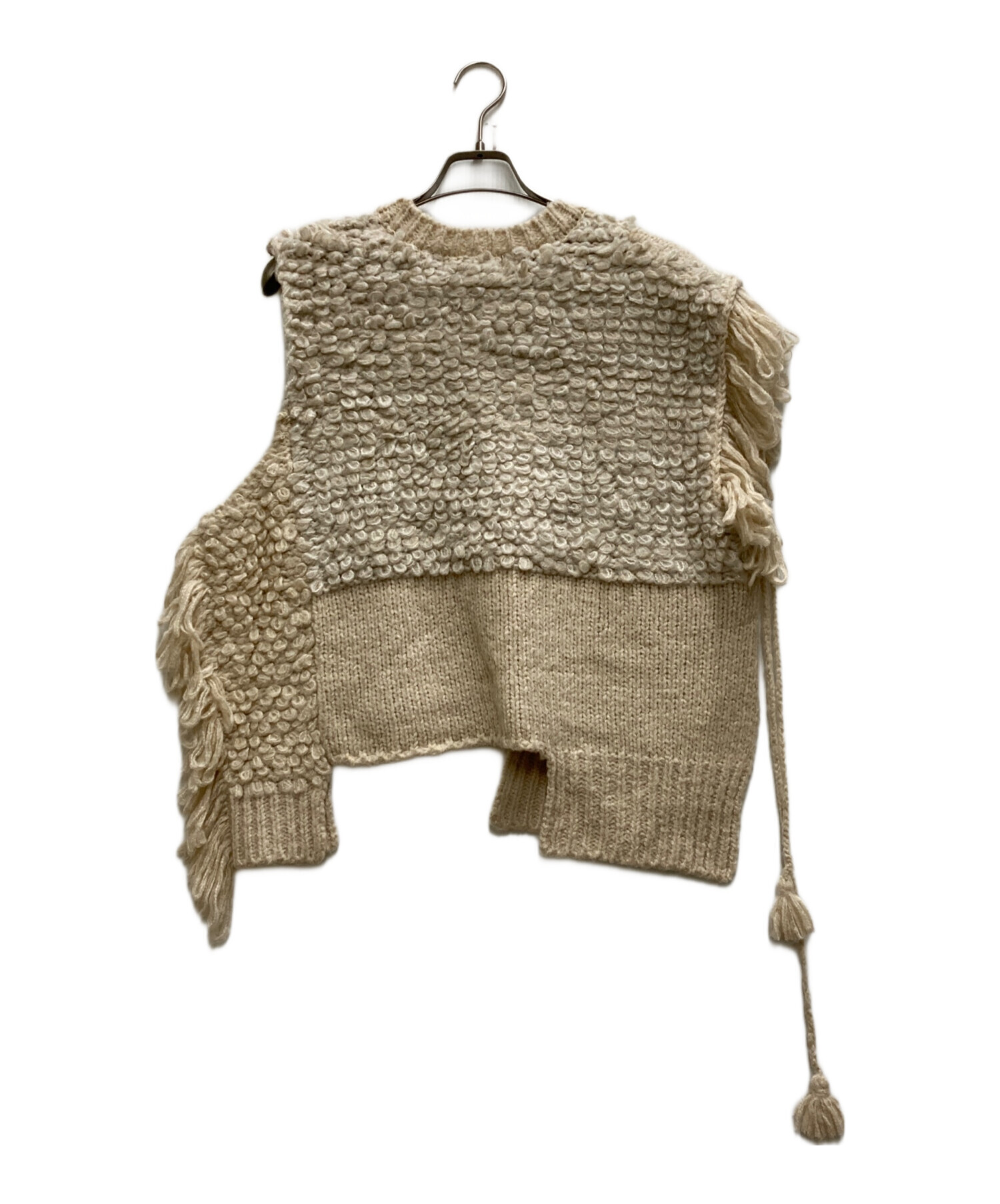 中古・古着通販】HeRIN.CYE (ヘリンドットサイ) Scale knit vest 