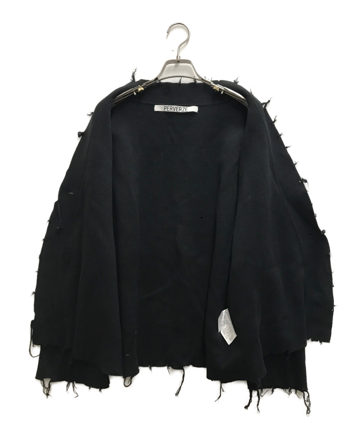 中古・古着通販】PERVERZE (パーバーズ) ルーズニットカーディガン 