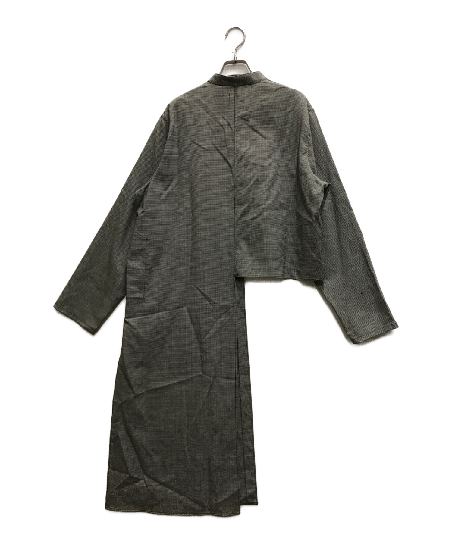 中古・古着通販】RANDY (ランディー) アシンメトリーシャツ グレー 