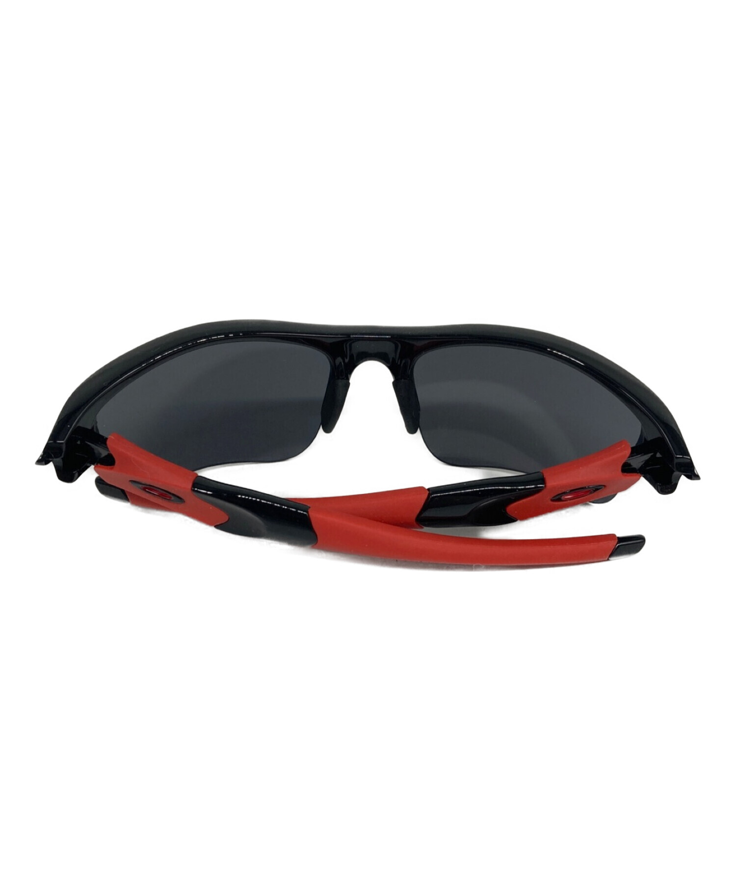 Oakley スポーツサングラス ブラック/レッド Oakley スポーツ