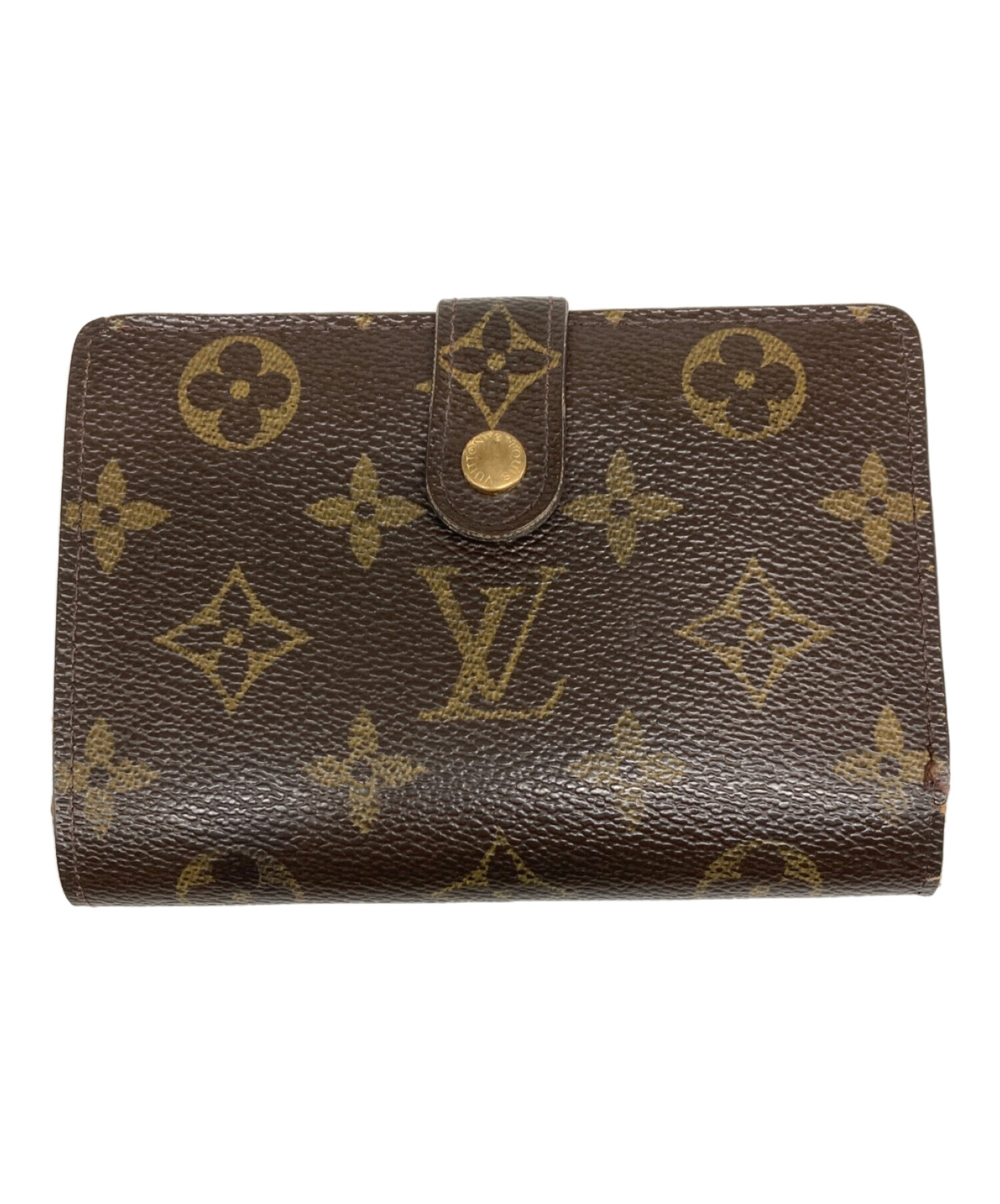 中古・古着通販】LOUIS VUITTON (ルイ ヴィトン) がま口財布 ブラウン