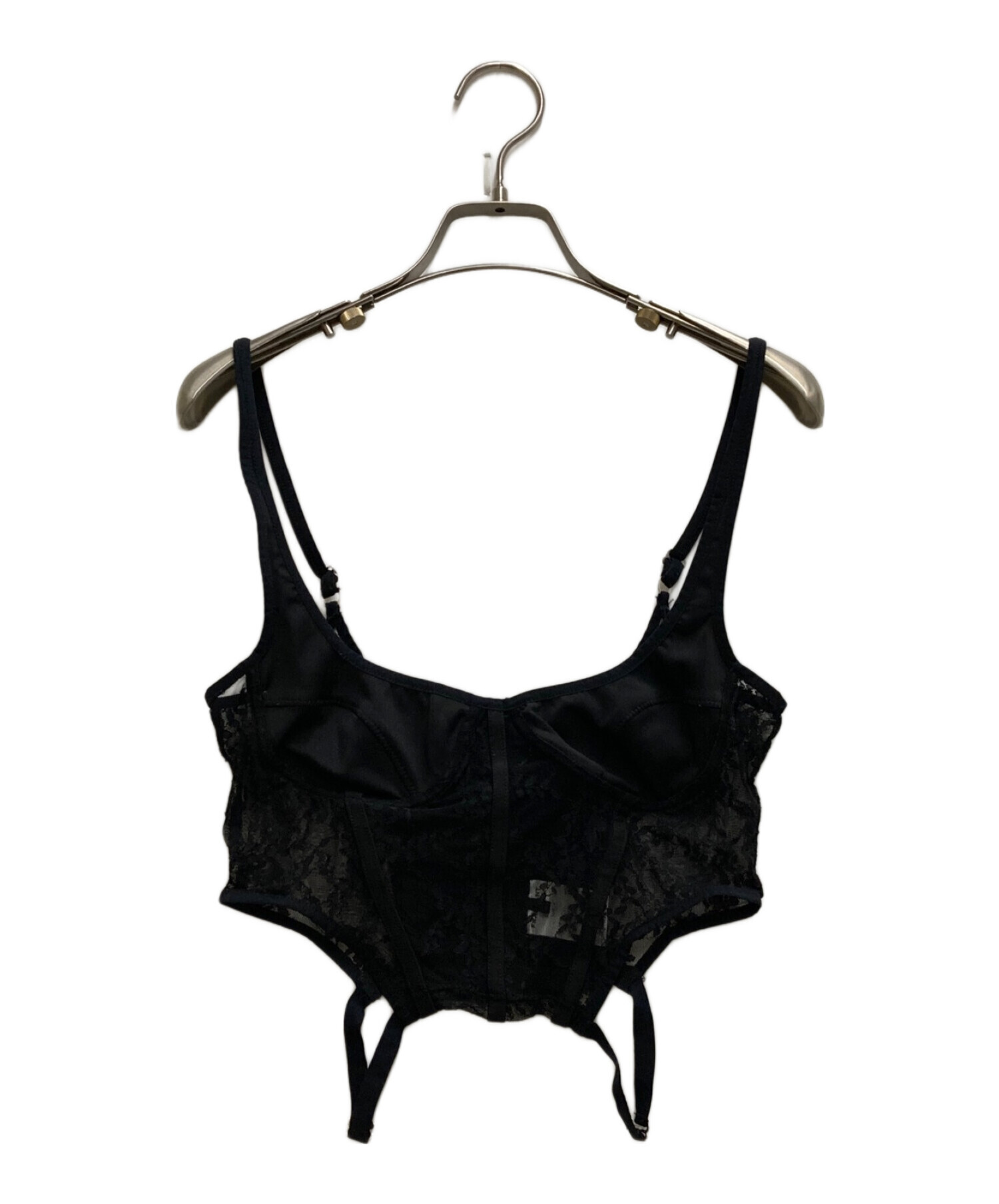 FRANGANT ビスチェ BLACK トップス