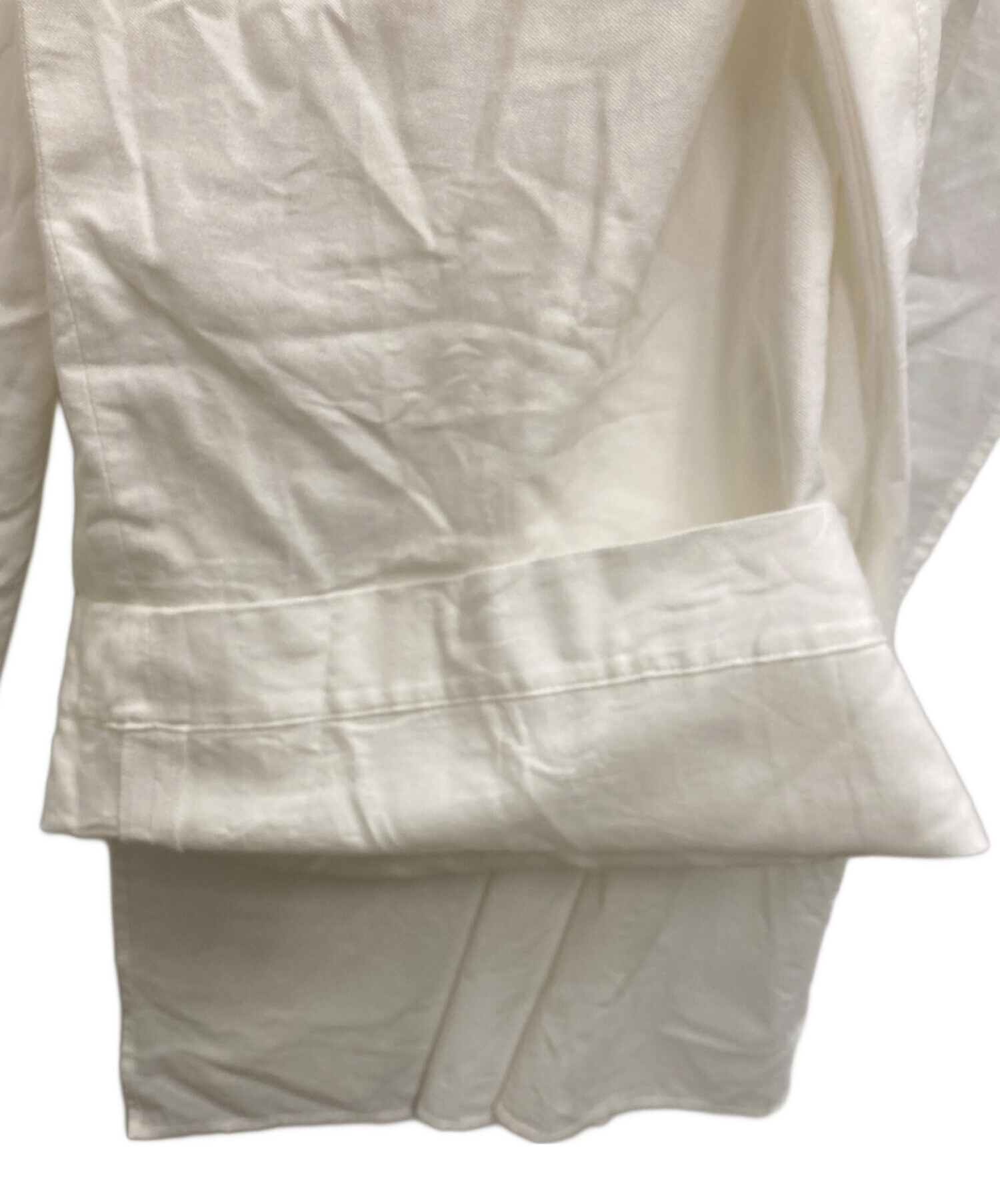 中古・古着通販】ISSEY MIYAKE (イッセイミヤケ) フリルデザイン  