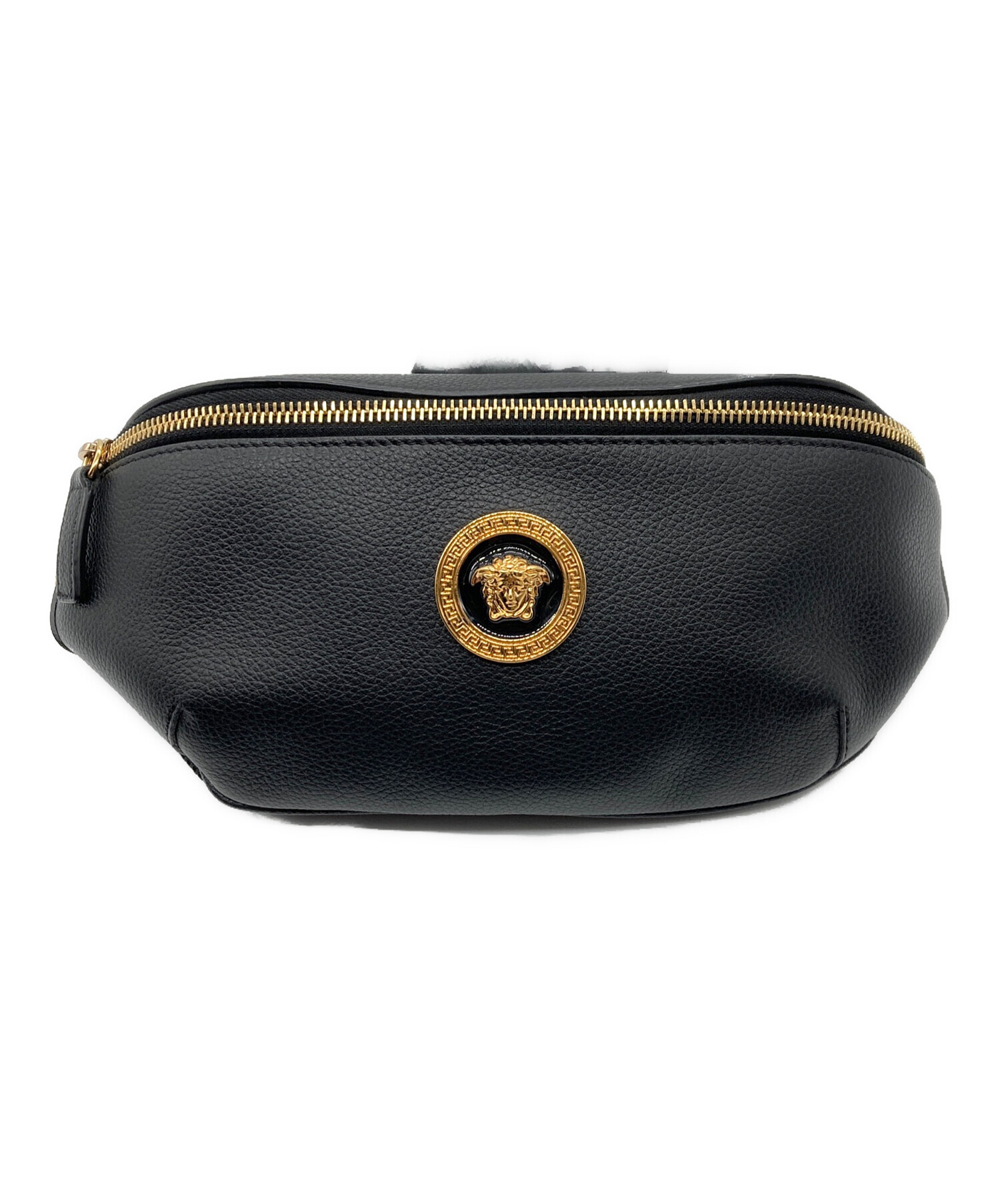 VERSACE（ヴェルサーチェ） ヴェルサーチ VERSACE ロゴ バムバッグ