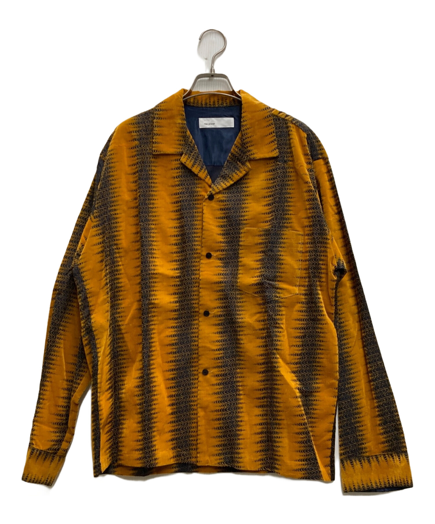 買蔵 TOGA ARCHIVES Flocky print shirt(ORANGE) 【公式通販】