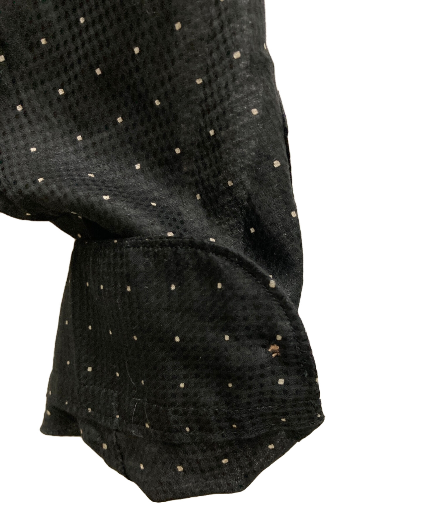 中古・古着通販】BLURHMS (ブラームス) Square Dot Short Shirt 