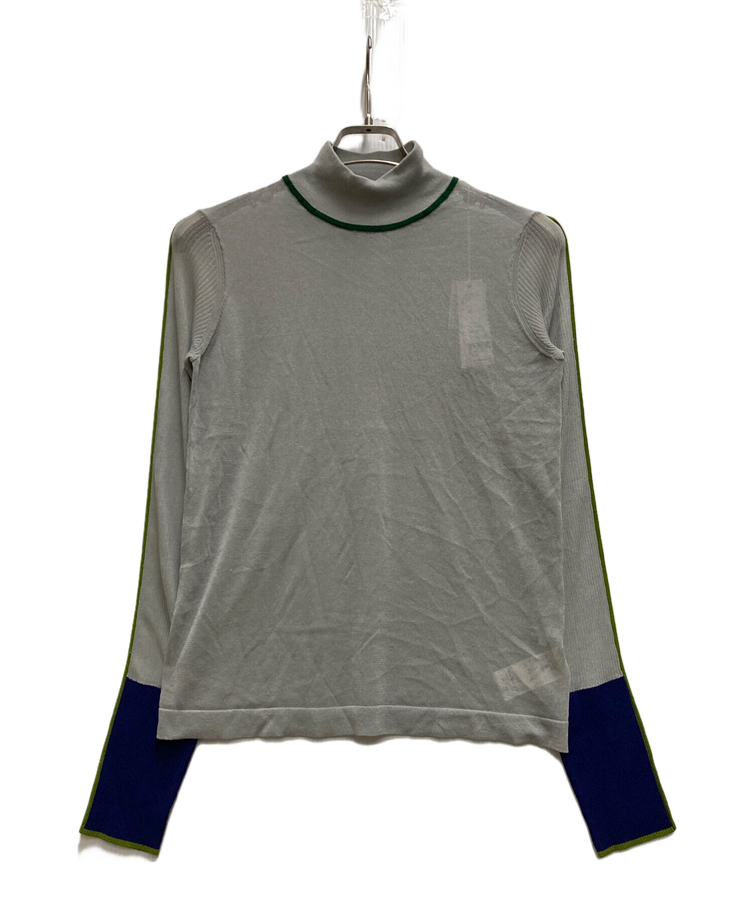 中古・古着通販】UN3D. (アンスリード) COLOR LINE SHEER KNIT TOP 