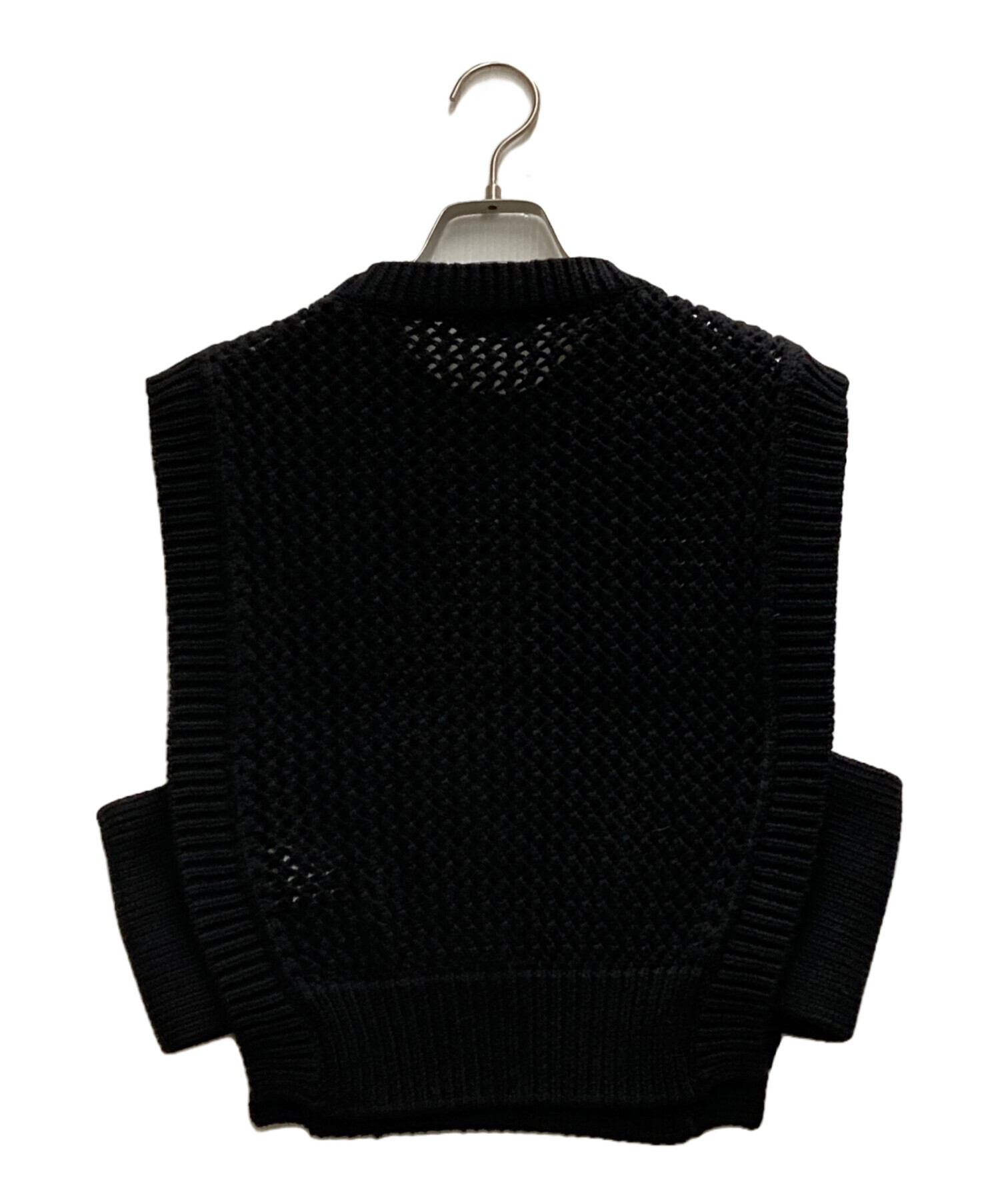 中古・古着通販】HYKE (ハイク) CROCHETED CROPPED SWEATER TOP 