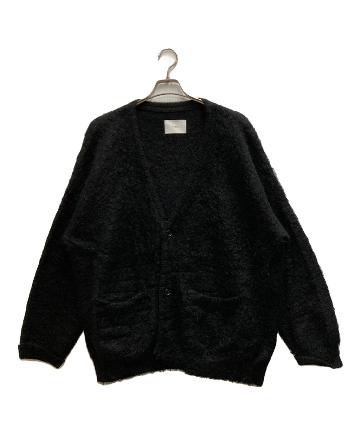中古・古着通販】stein (シュタイン) KID MOHAIR CARDIGAN ブラック  