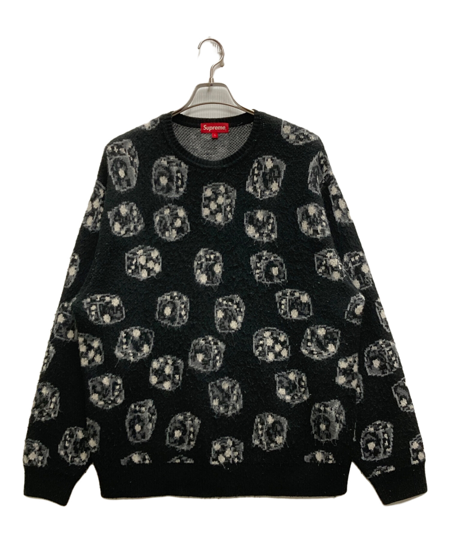 中古・古着通販】Supreme (シュプリーム) Dice Sweater ブラック 