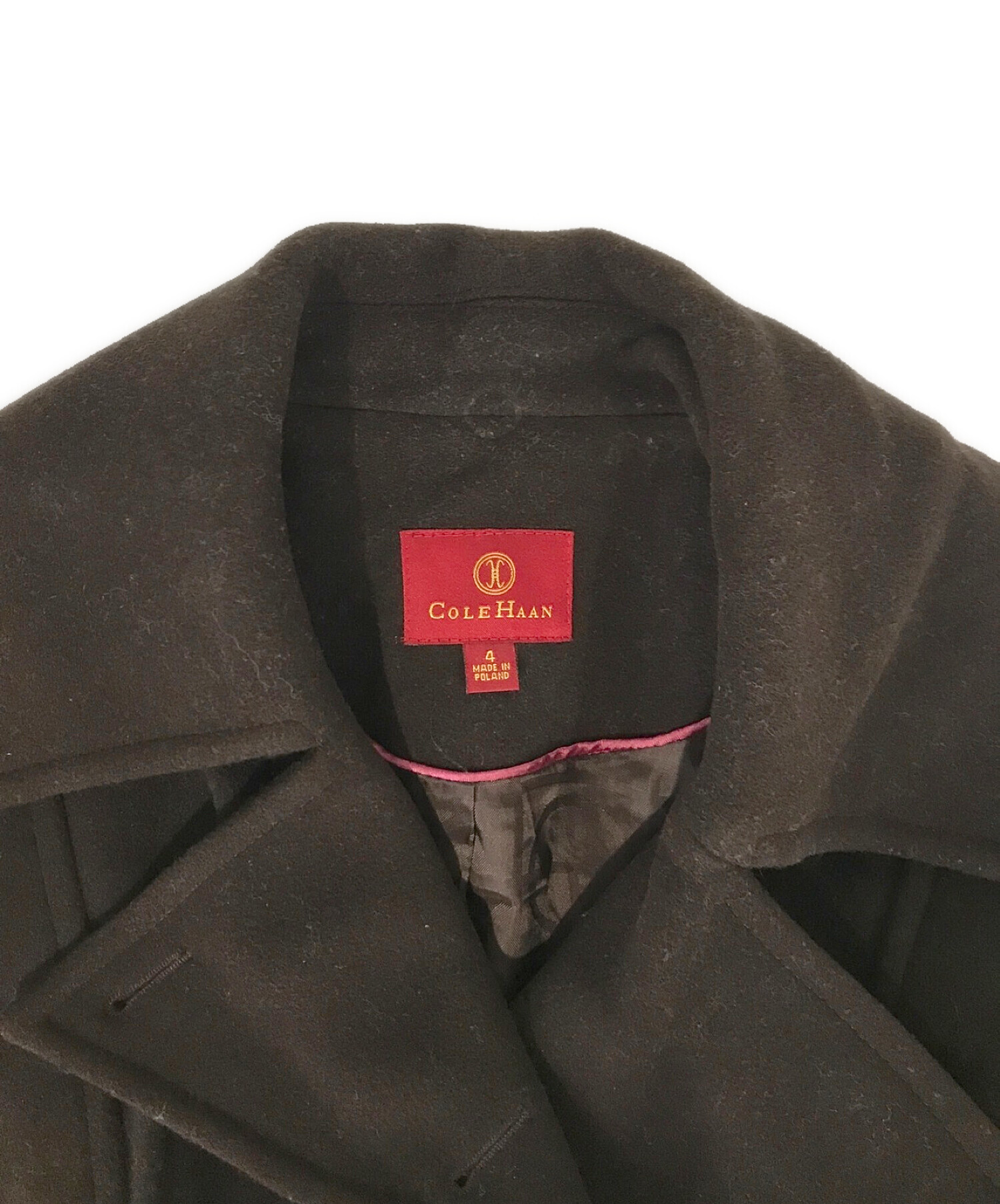 中古・古着通販】COLE HAAN (コールハーン) カシミヤ混チェスター 