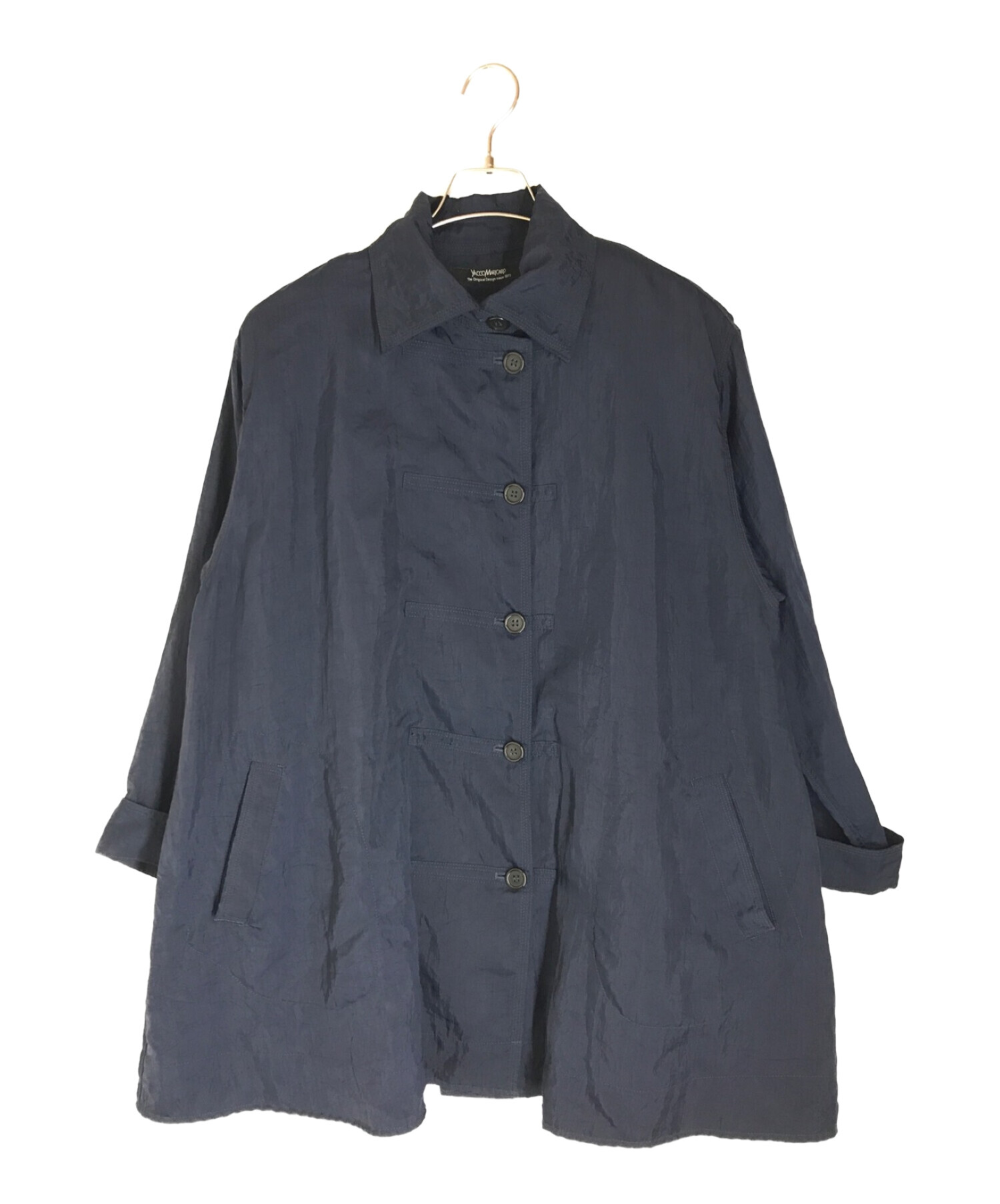 YaccoMaricardサイズ2.紺、襟付き、コート