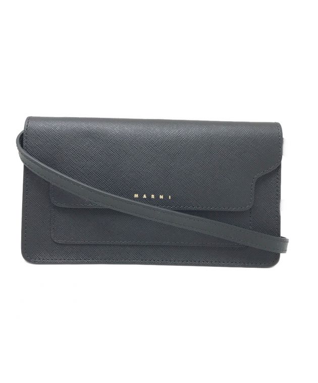 中古・古着通販】MARNI (マルニ) ミニショルダーポーチ ブラック 
