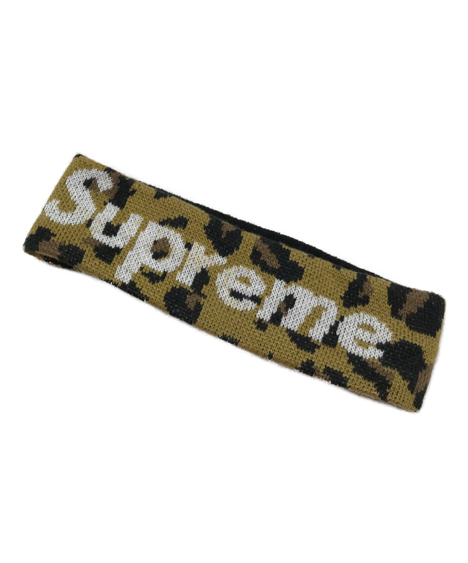 新品 Supreme ﾍｯﾄﾞﾊﾞﾝﾄﾞ New Era Leopard