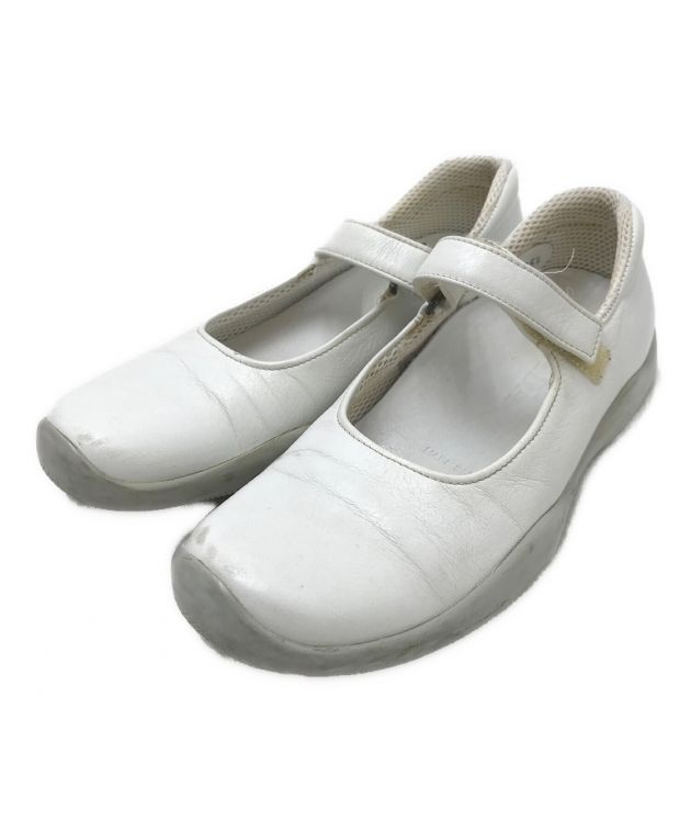 中古・古着通販】PRADA (プラダ) オールドストラップシューズ ホワイト  
