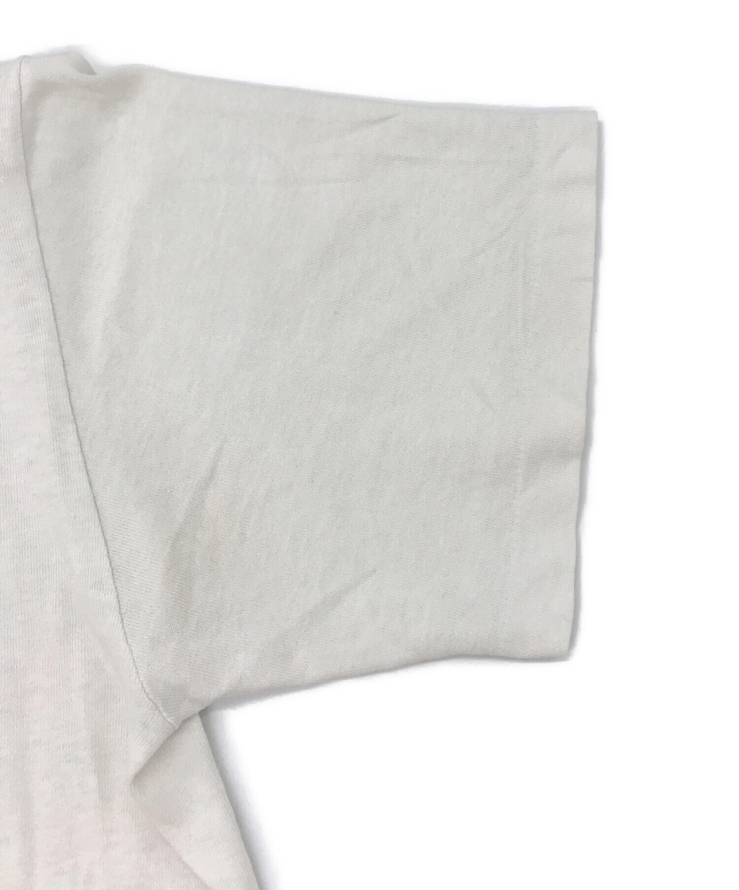 UNDERCOVER (アンダーカバー) プリントTシャツ ホワイト×イエロー サイズ:表記無し（実寸サイズをご参考下さい）