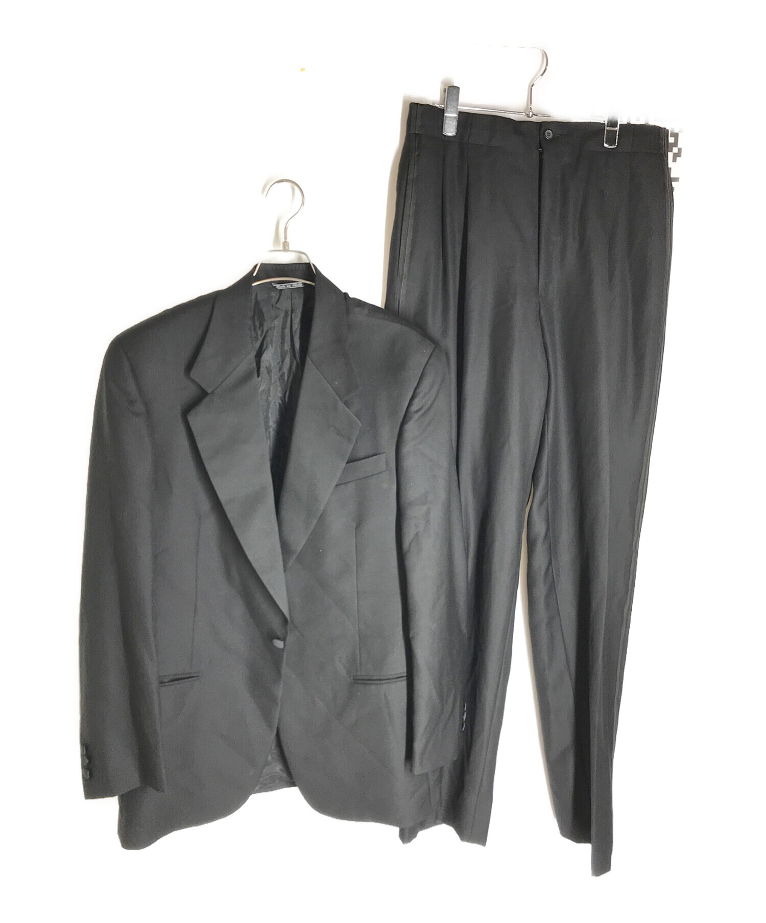 GIANFRANCO FERRE (ジャンフランコフェレ) セットアップスーツ ブラック サイズ:M