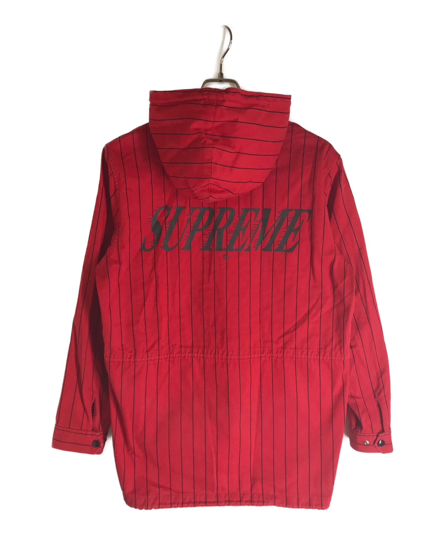 中古・古着通販】SUPREME (シュプリーム) 13AW PINSTRIPE twill parka 