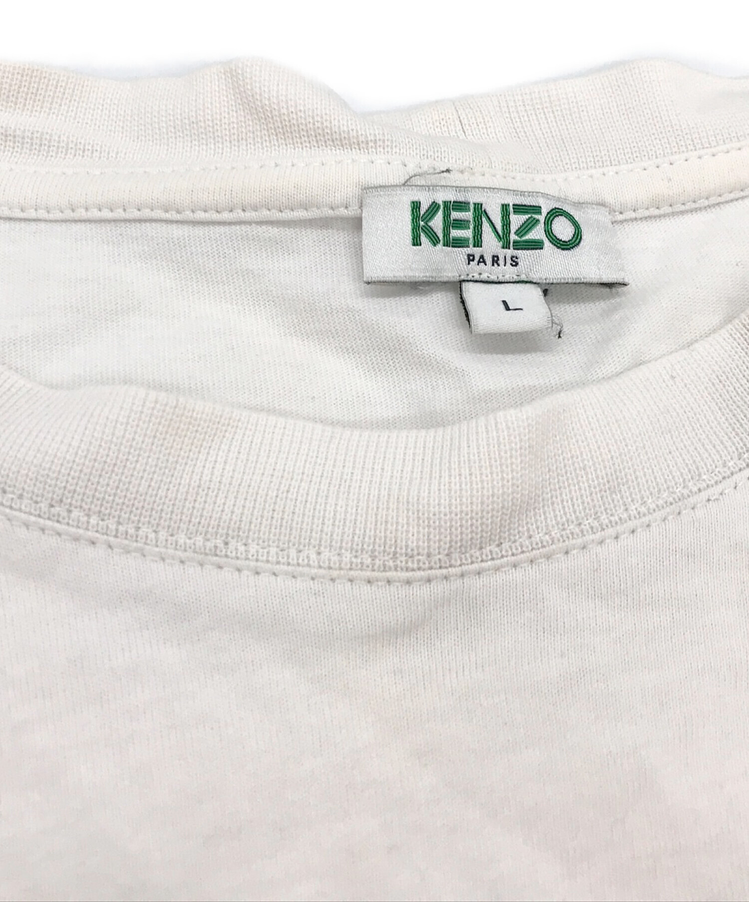 KENZO (ケンゾー) Tシャツ ホワイト サイズ:L