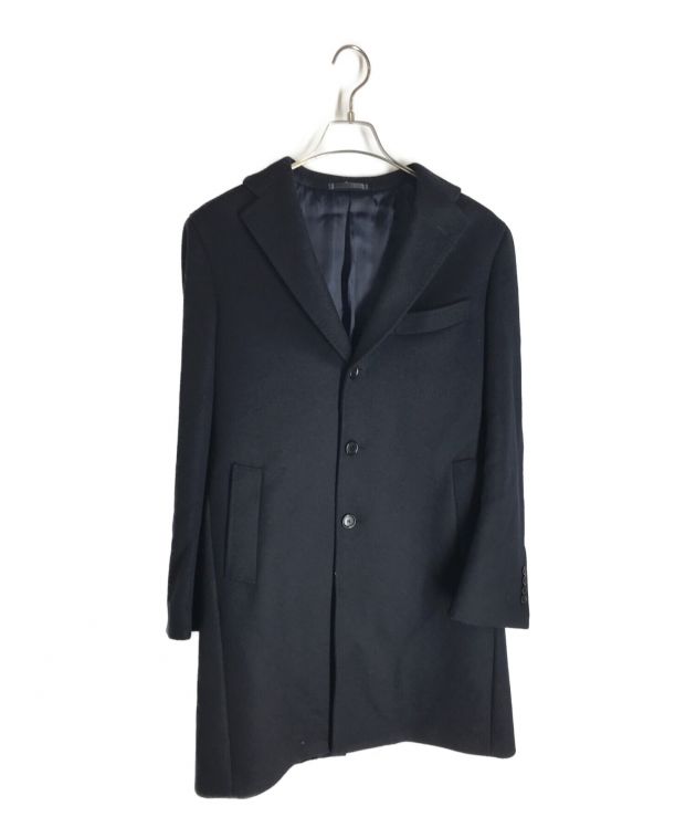 TOMORROWLAND PILGRIM ネイビー チェスターコート カシミヤ