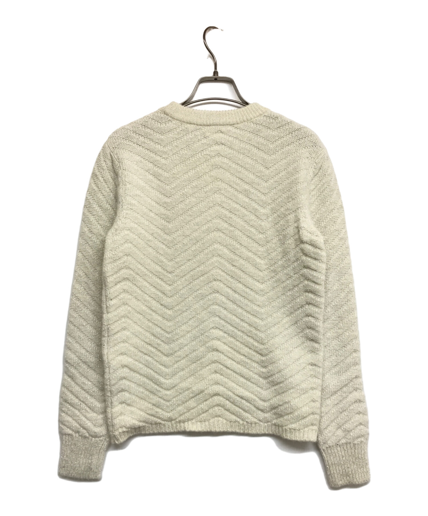 中古・古着通販】maison kitsune (メゾンキツネ) ラムウールニット 