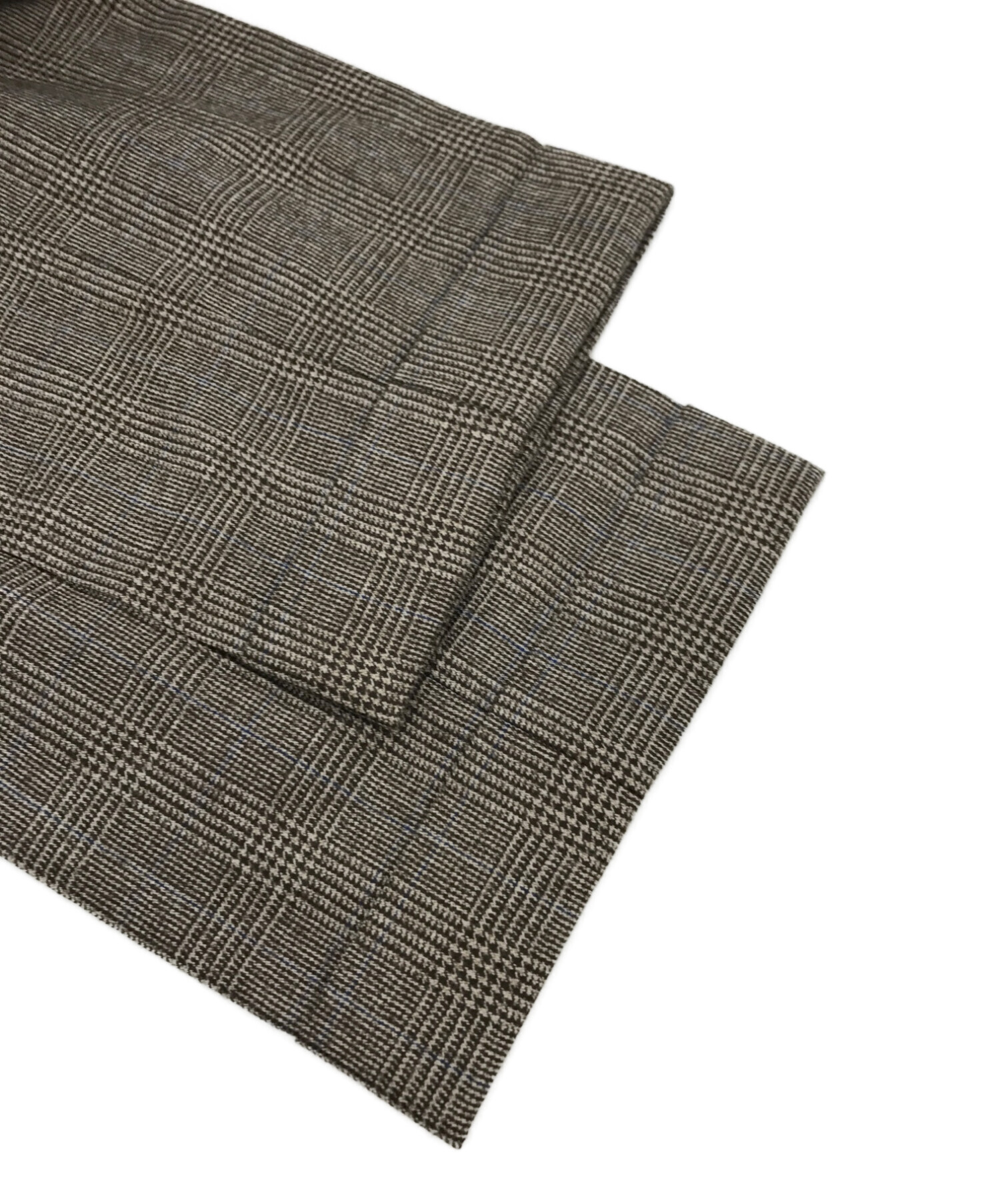 インコテックス グレンチェック ウールスラックス